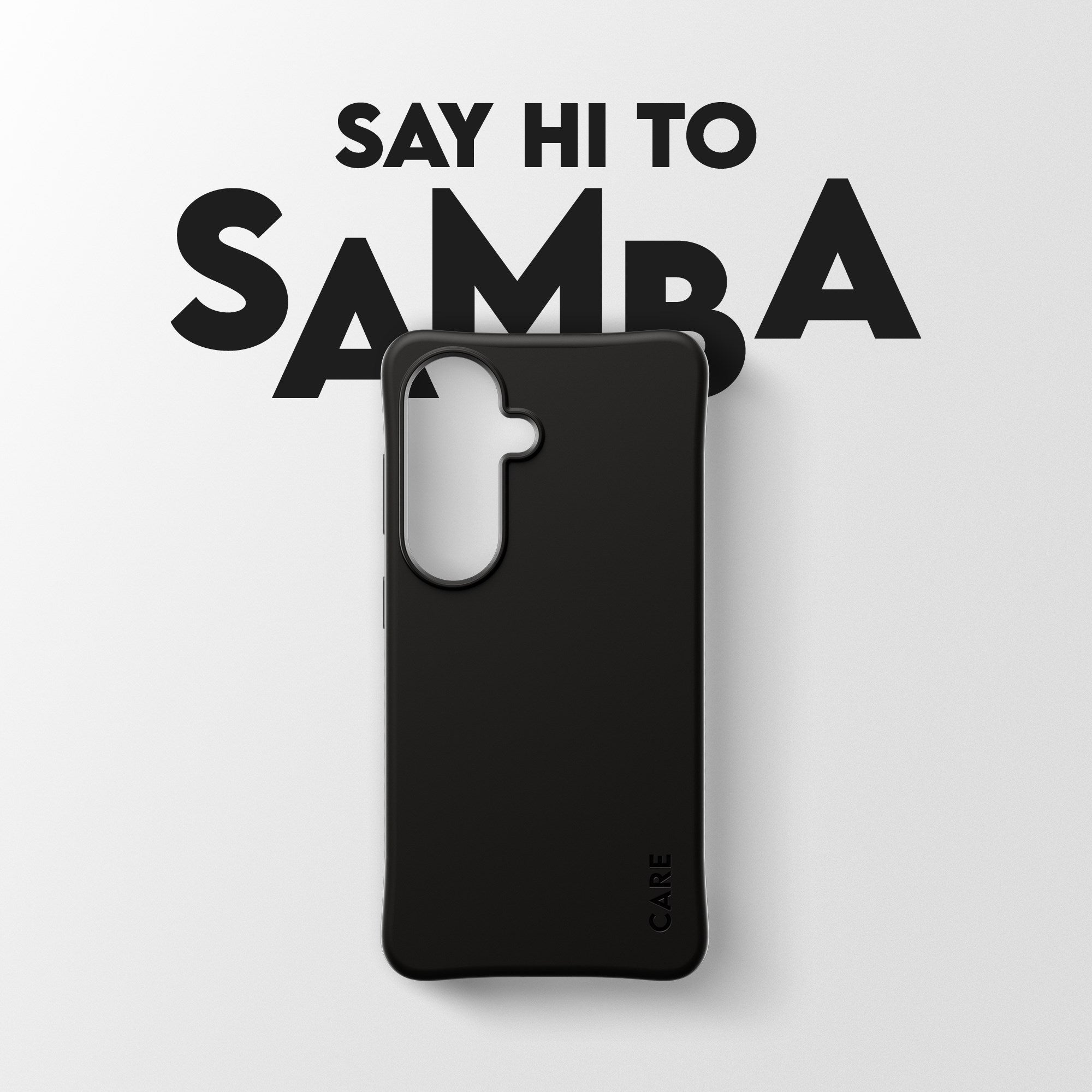 CARE™ by PanzerGlass® Samba Case Black w. Qi Samsung Galaxy S26