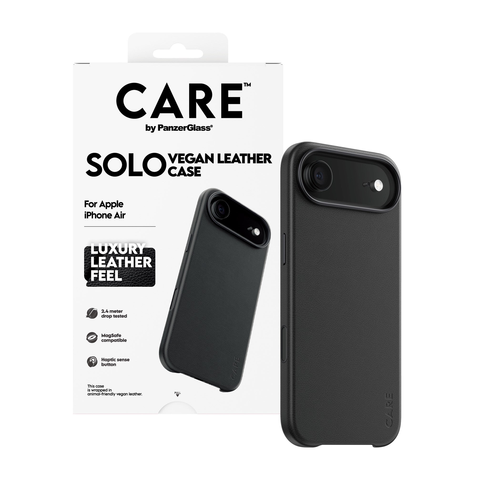 CARE™ by PanzerGlass® Solo Case Black iPhone Air