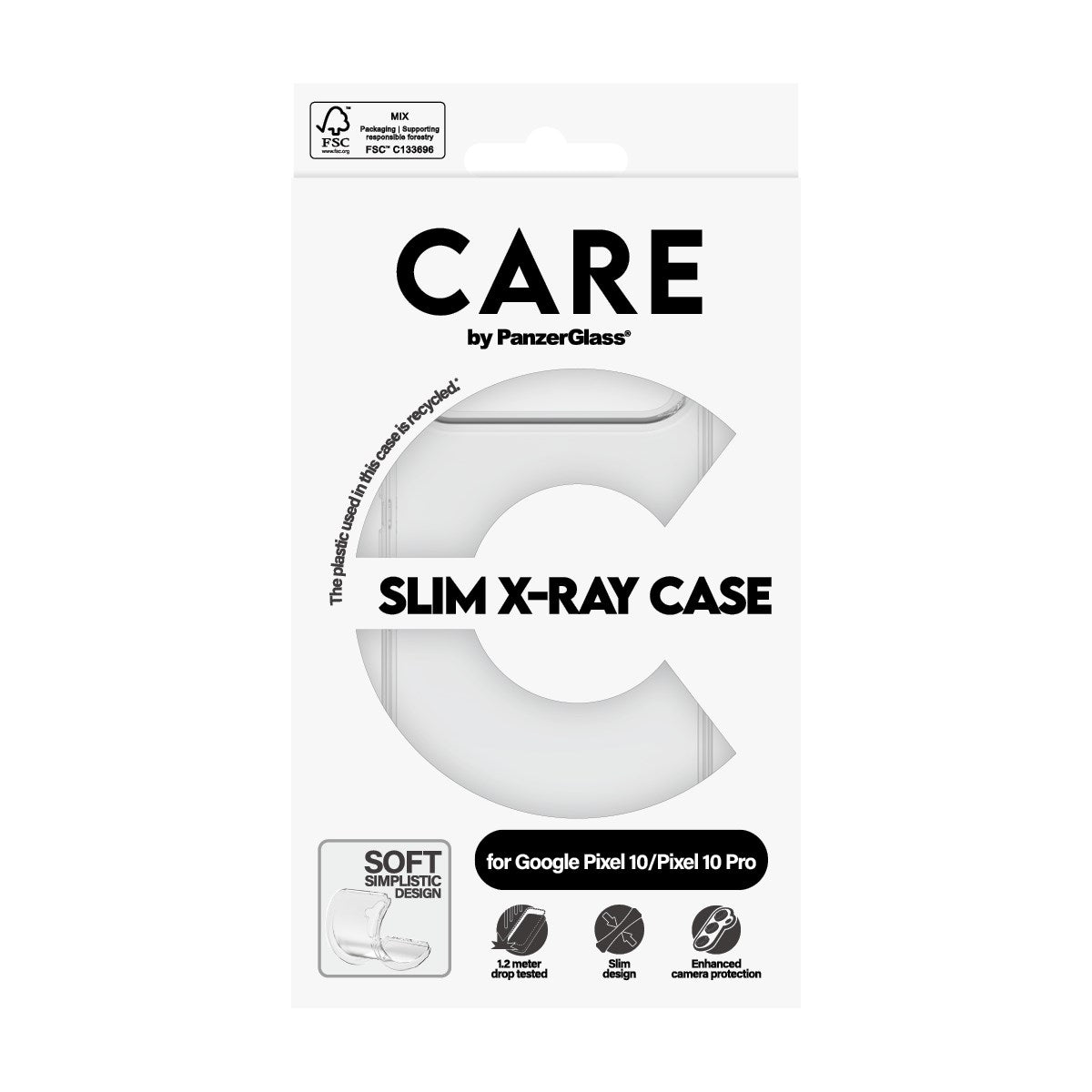 CARE by PanzerGlass® X-Ray Case Google Pixel 10 | 10 Pro