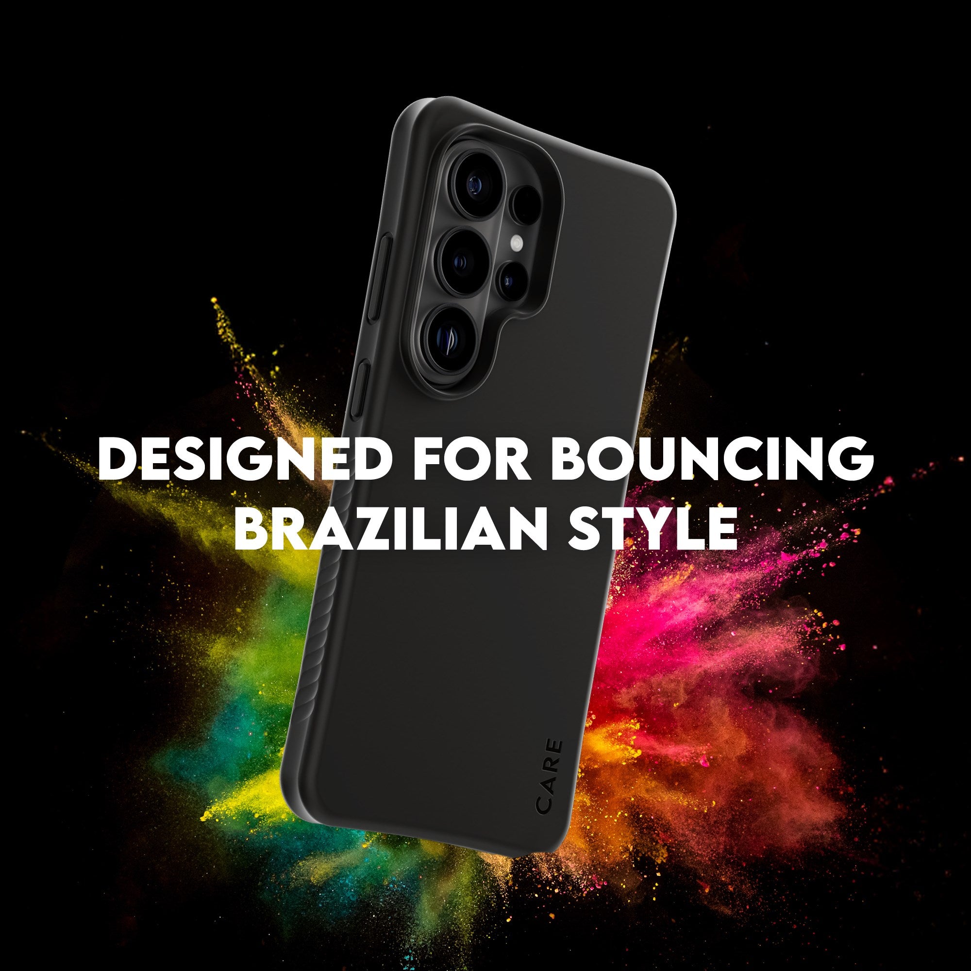 CARE™ by PanzerGlass® Samba Case Black w. Qi Samsung Galaxy S26 Ultra
