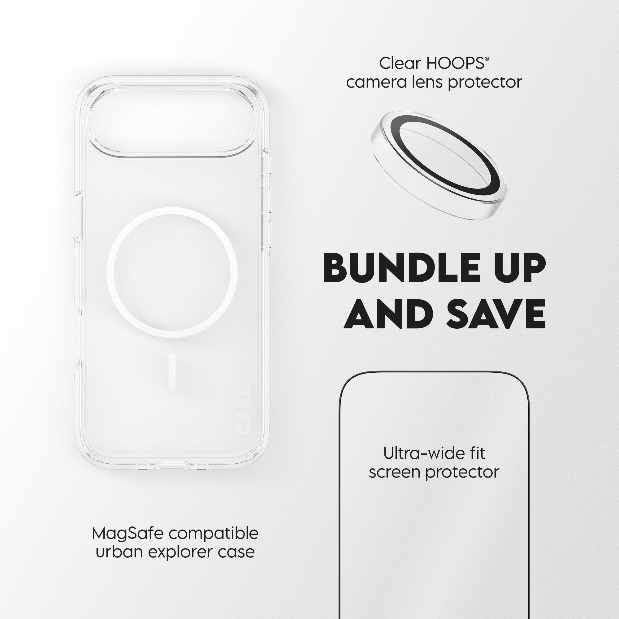 PanzerGlass® | CARE™ by PanzerGlass® 3-in-1 Bundle iPhone Air