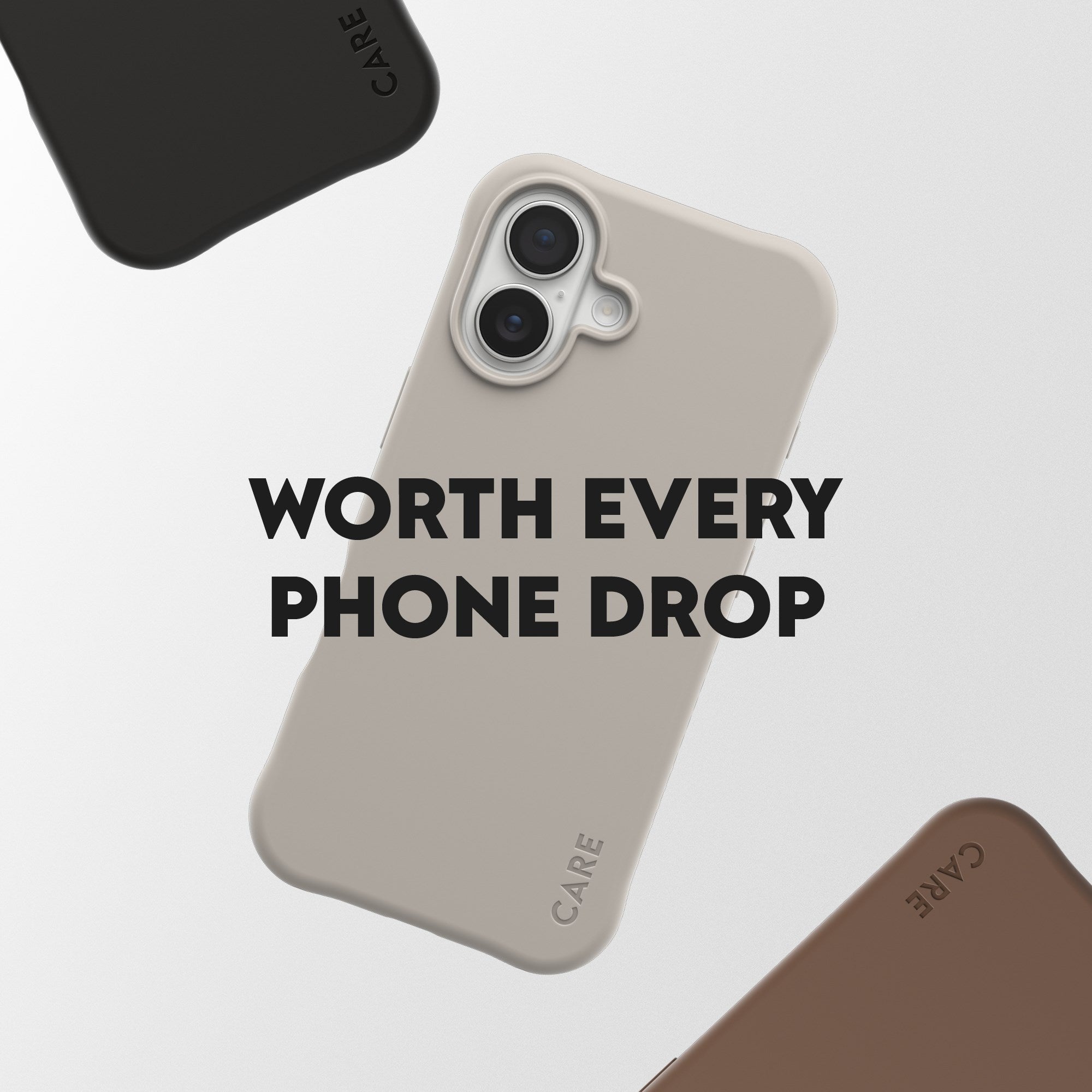 CARE™ by PanzerGlass® Samba Case Black w. MagSafe iPhone 17