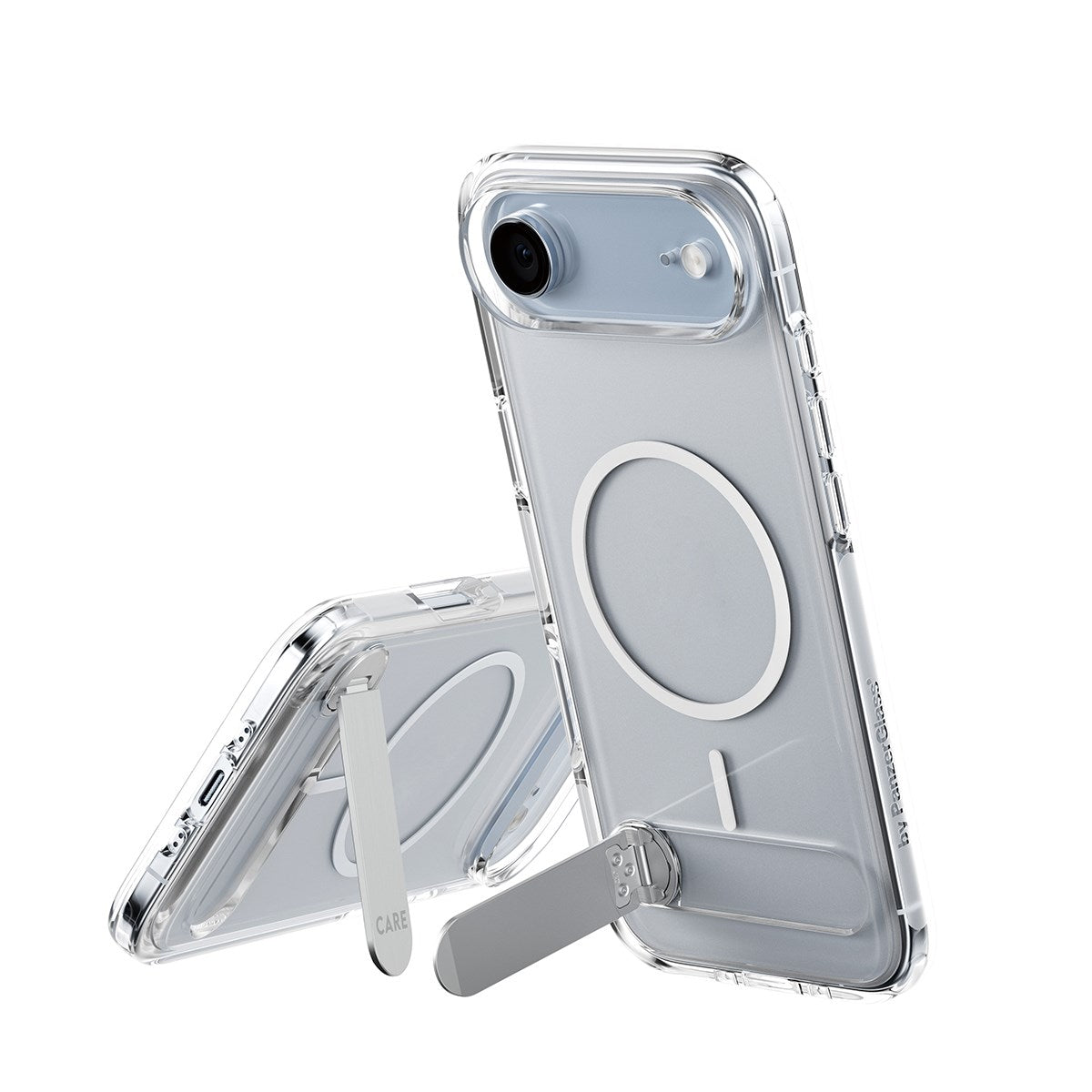 CARE by PanzerGlass® Case Transparent w. Kickstand & MagSafe iPhone Air