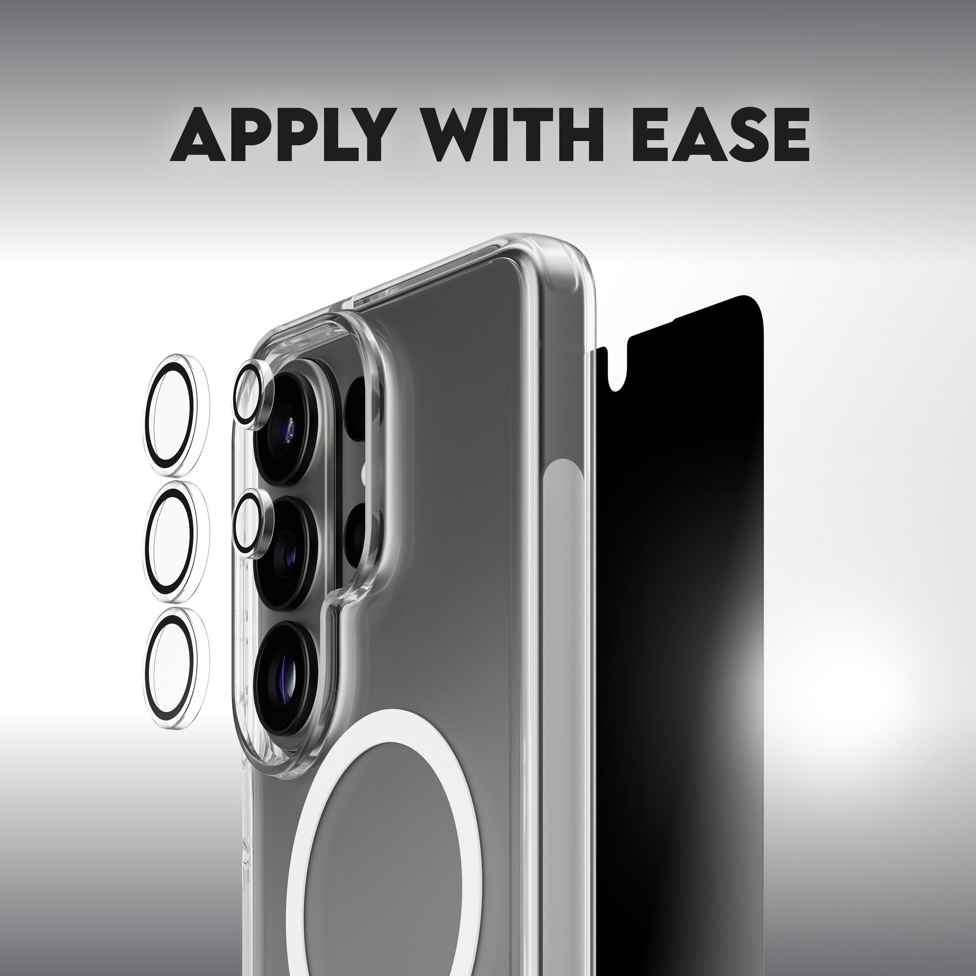 PanzerGlass® | CARE™ by PanzerGlass® Privacy 3-in-1 Bundle Samsung Galaxy S26 Ultra