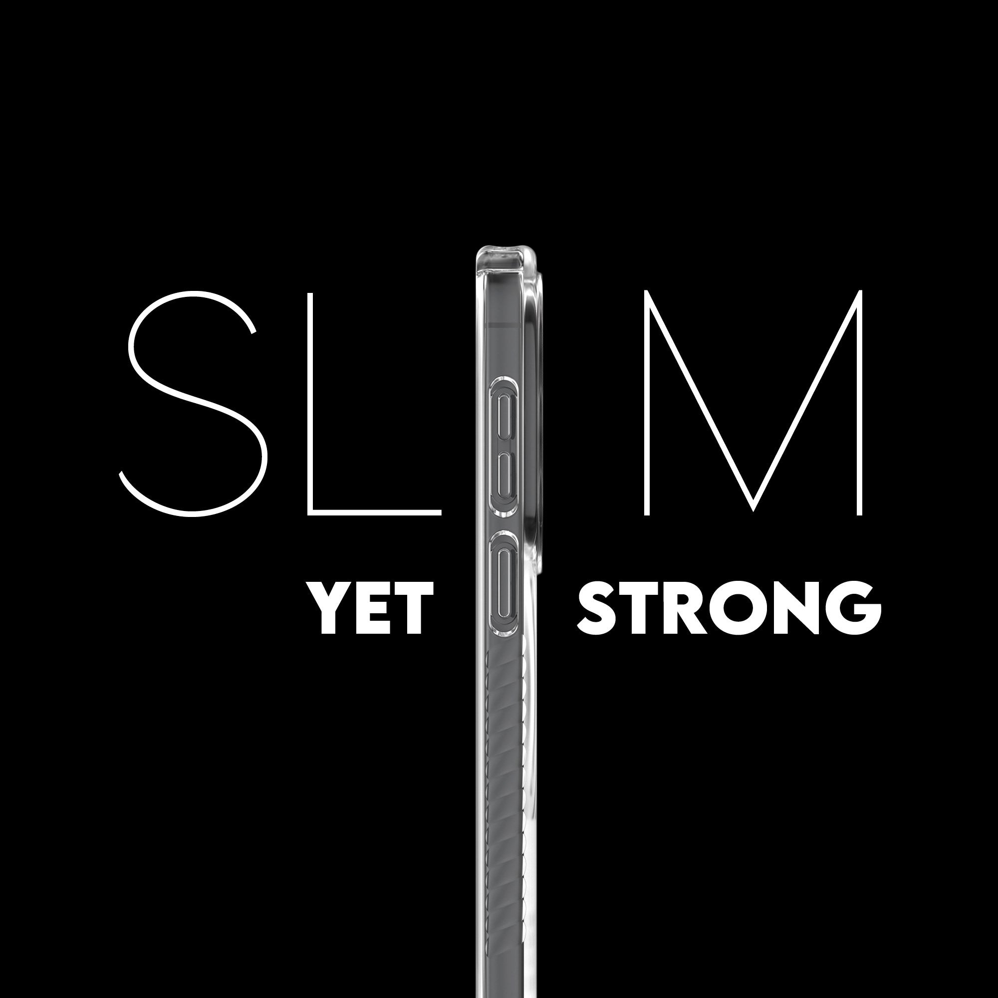 CARE™ by PanzerGlass® Samba Case Transparent w. White Qi Samsung Galaxy S26 Ultra