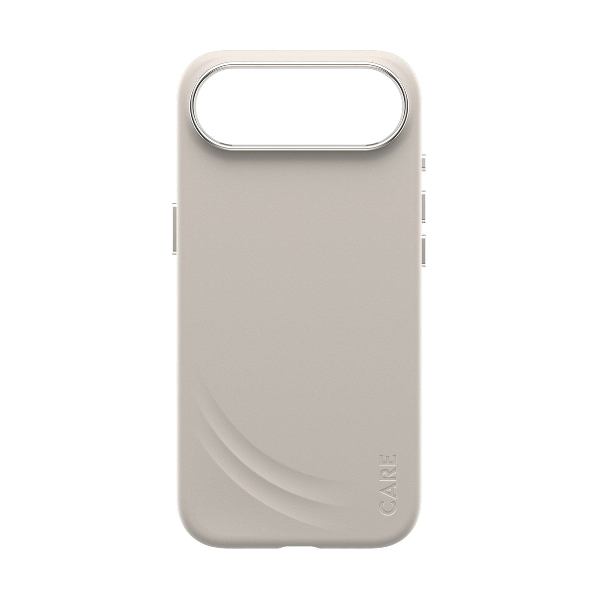 CARE by PanzerGlass® FLOW Case Vanilla w. Haptic Button & MagSafe iPhone Air