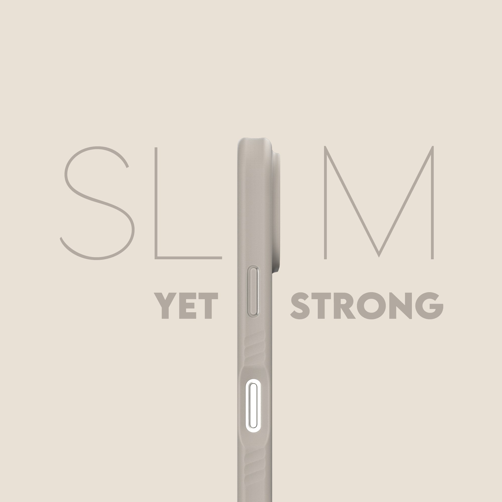 CARE™ by PanzerGlass® Samba Case Vanilla w. MagSafe iPhone 17 Pro