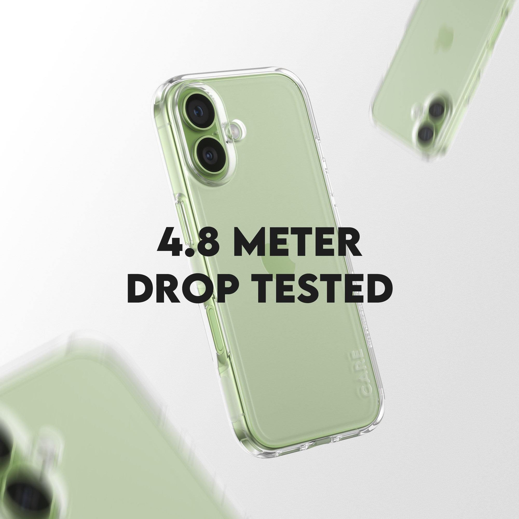 CARE™ by PanzerGlass® Urban Explorer Case Transparent iPhone 17