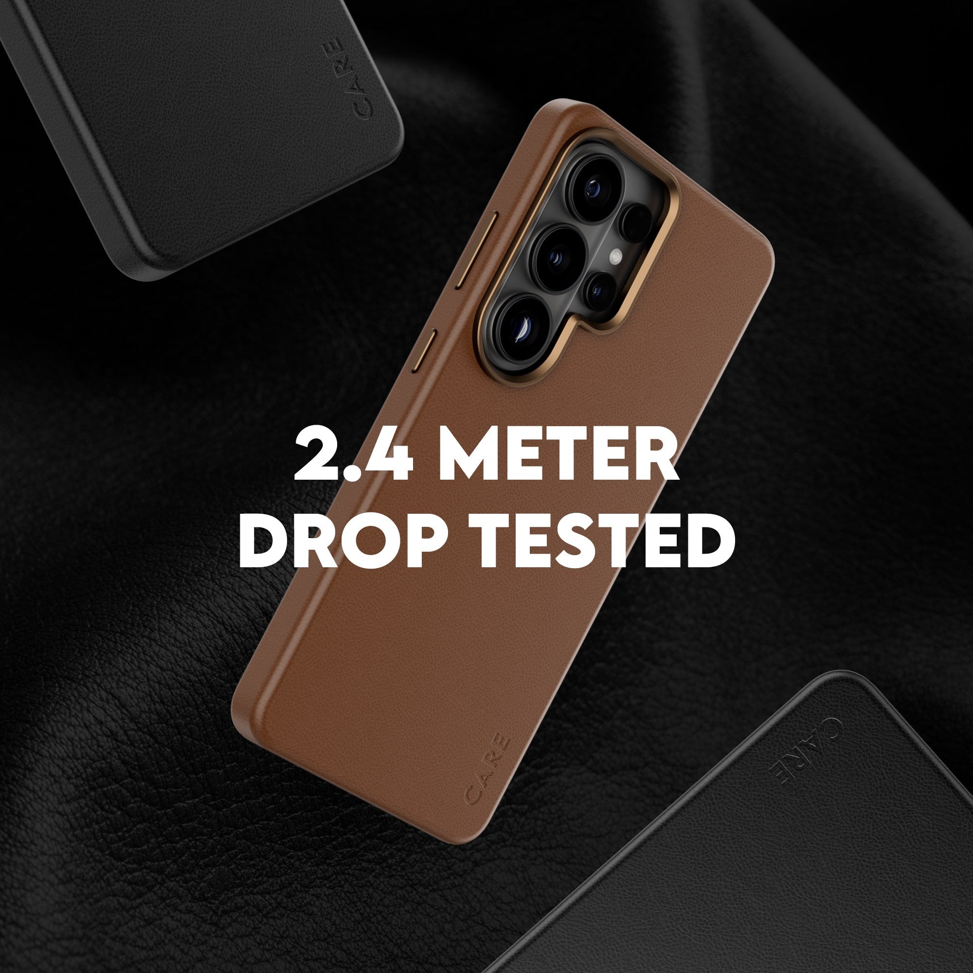 CARE™ by PanzerGlass® Solo Case Brown w. Qi Samsung Galaxy S26 Ultra