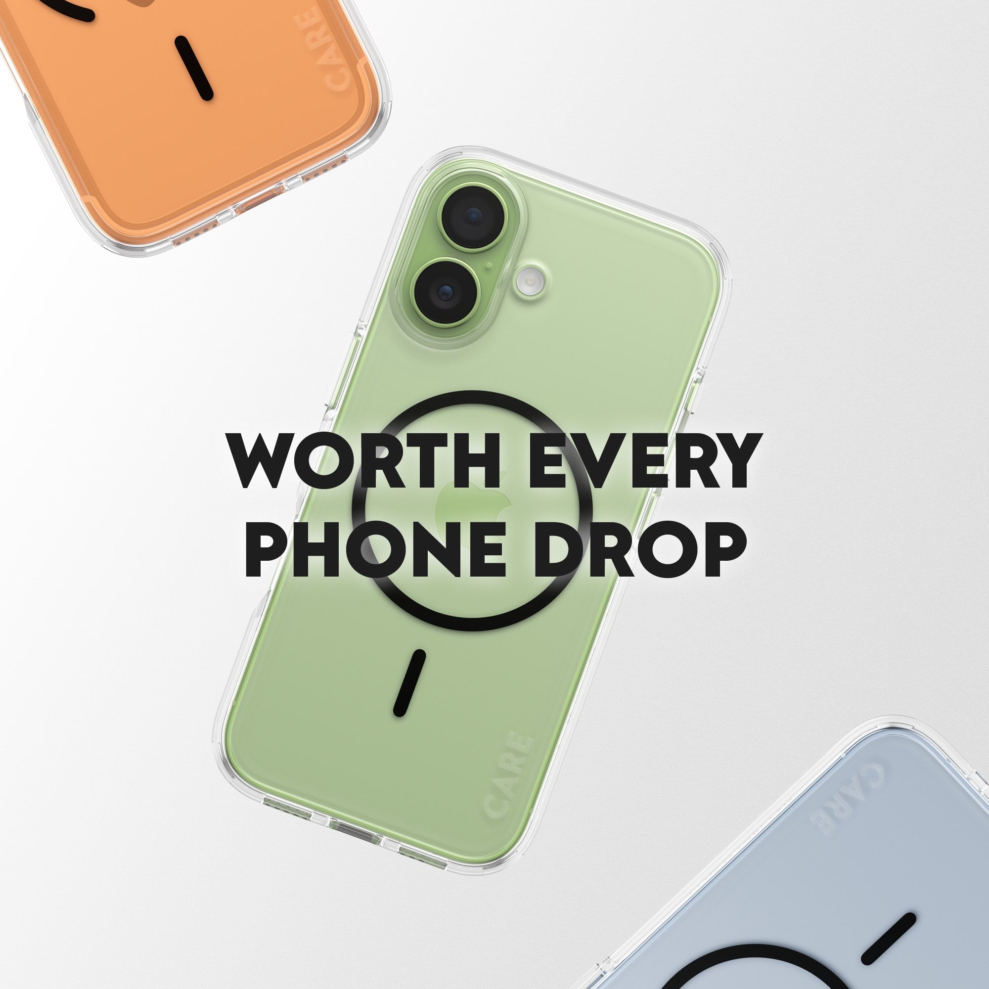 CARE™ by PanzerGlass® Urban Explorer Case Transparent w. Black MagSafe iPhone 17