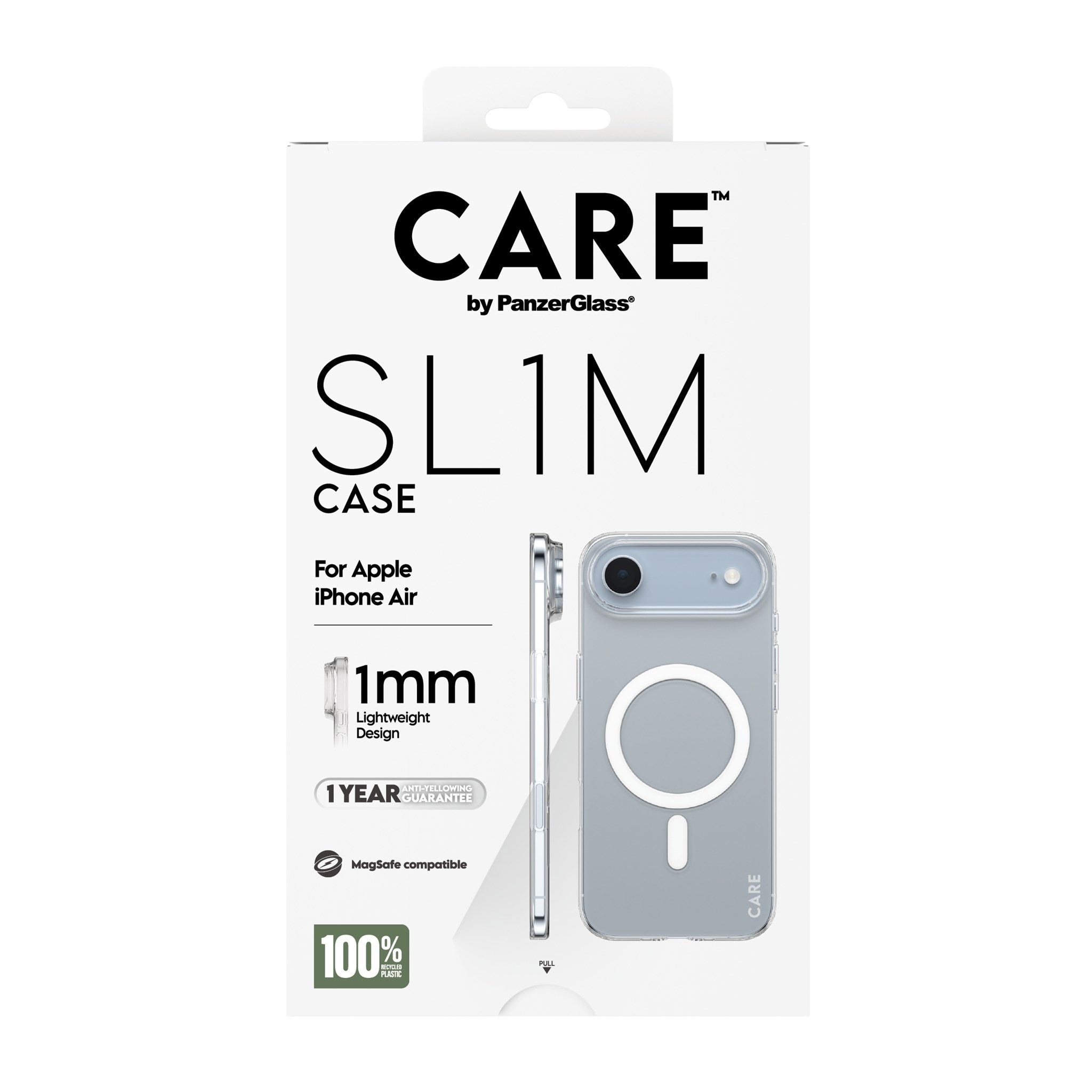 CARE™ by PanzerGlass® SL1M Case Transparent w. MagSafe iPhone Air