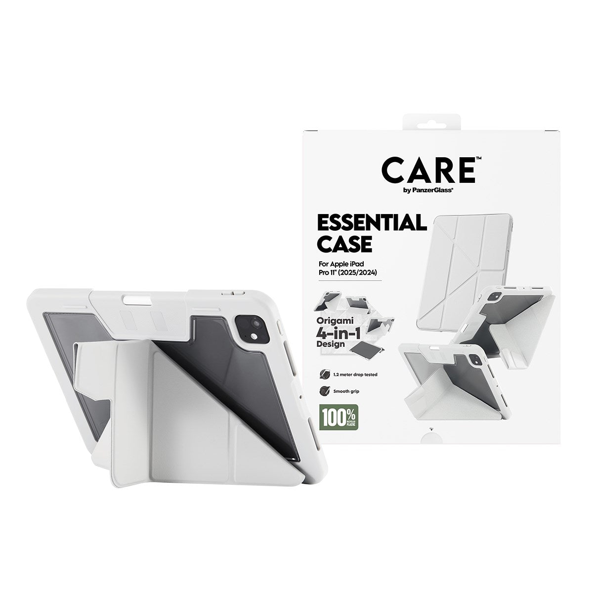 CARE by PanzerGlass® Essential Case Grey iPad Pro 11