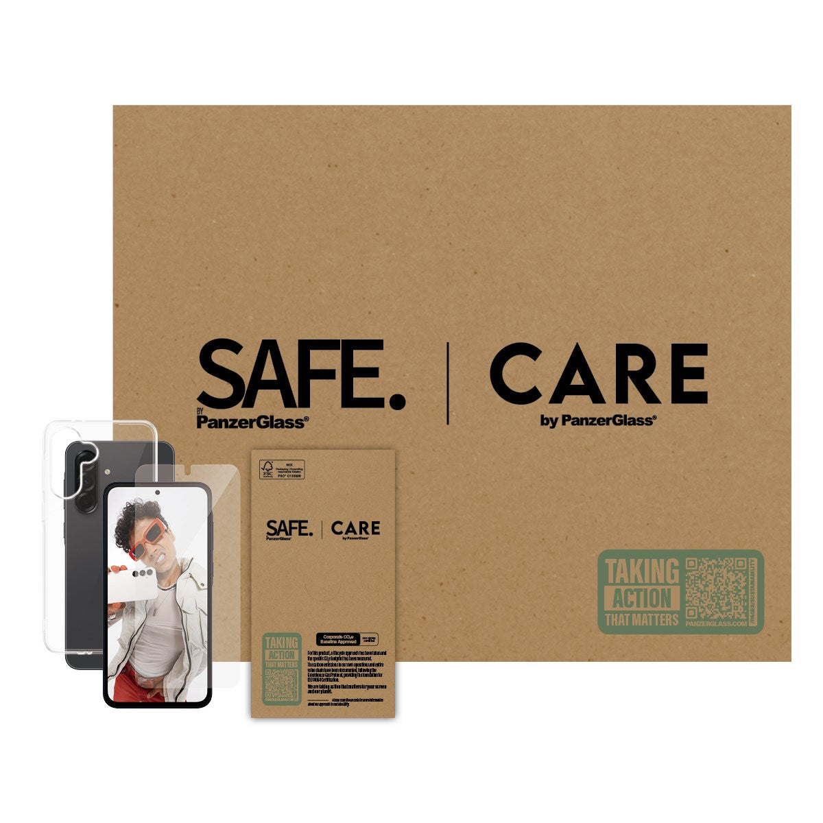 CARE by PanzerGlass® 2-in-1 Bundle Samsung Galaxy A36 5G