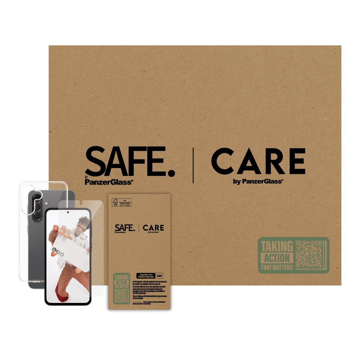CARE by PanzerGlass® 2-in-1 Bundle Samsung Galaxy A56 5G