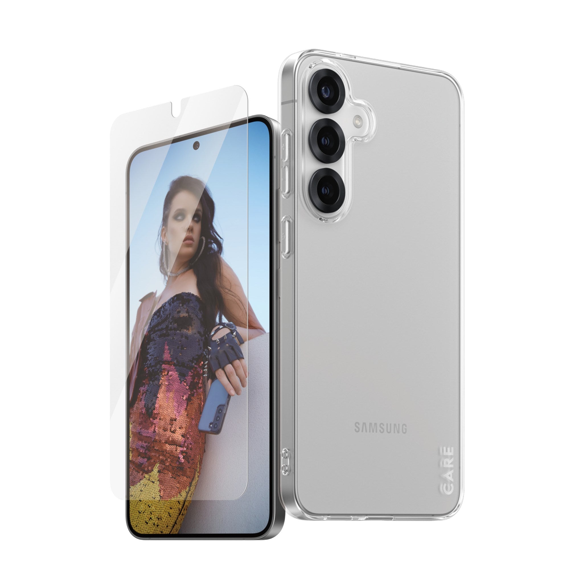 CARE by PanzerGlass® 2-in-1 Bundle Samsung Galaxy S25+