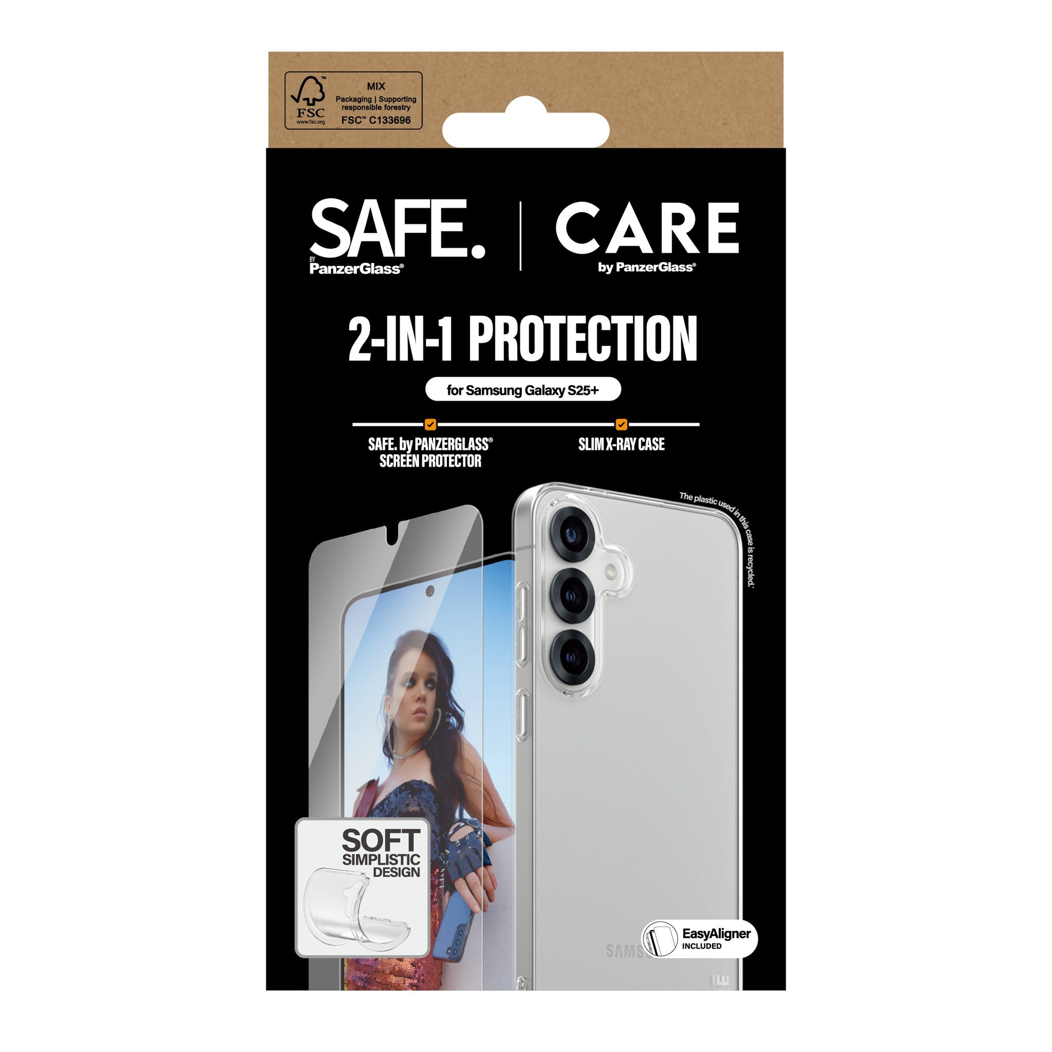CARE by PanzerGlass® 2-in-1 Bundle Samsung Galaxy S25+