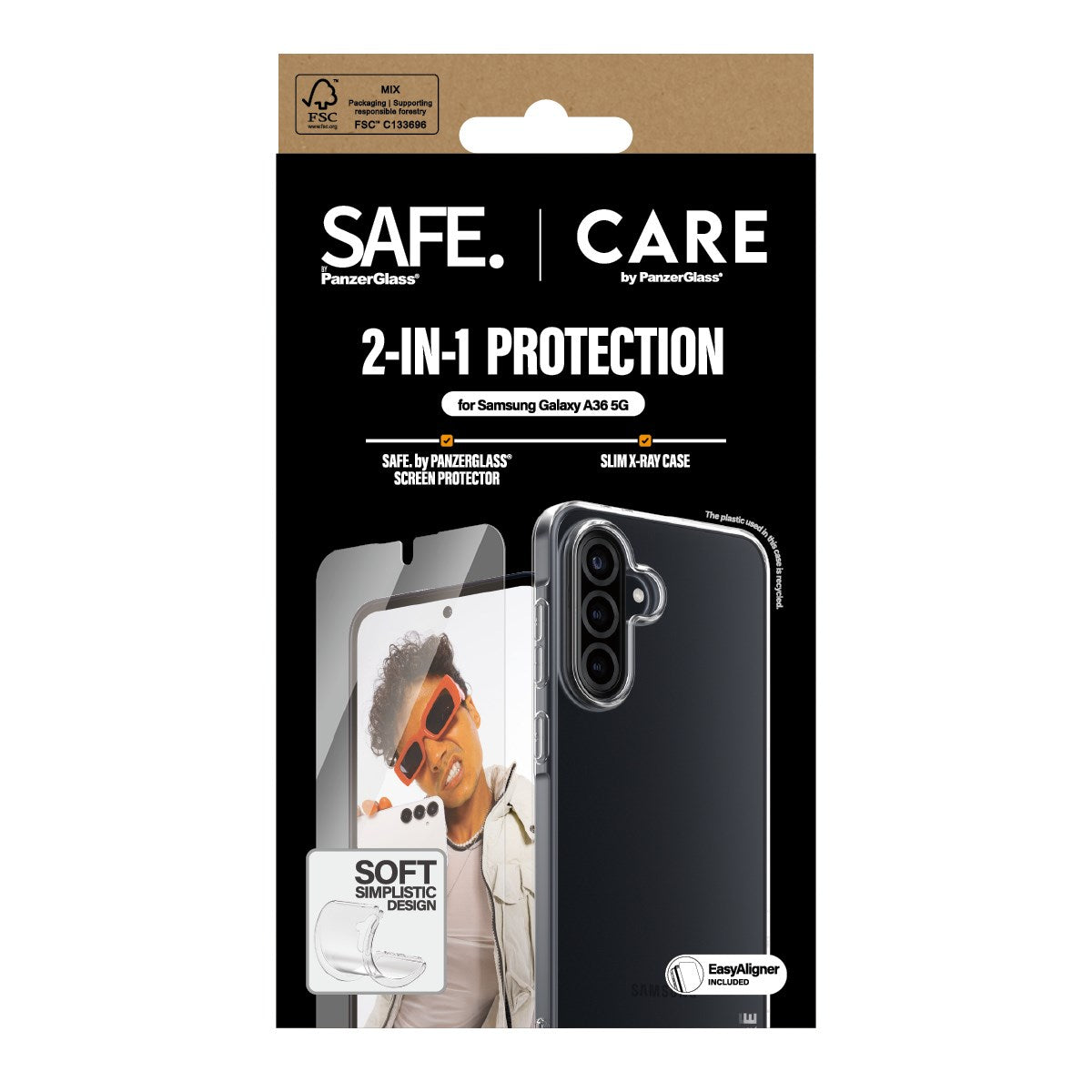 CARE by PanzerGlass® 2-in-1 Bundle Samsung Galaxy A36 5G