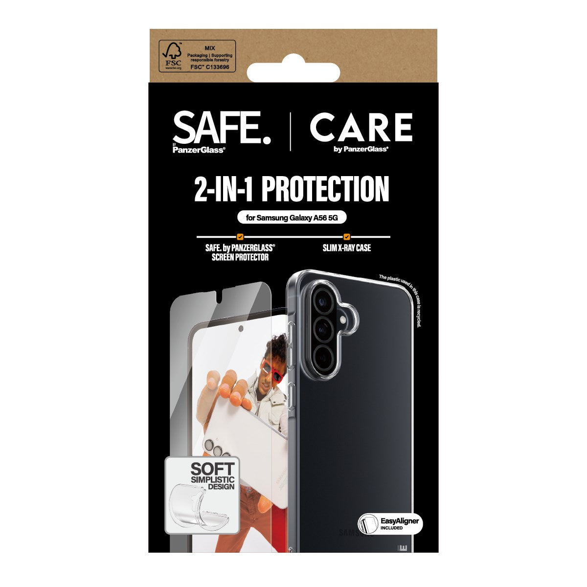 CARE by PanzerGlass® 2-in-1 Bundle Samsung Galaxy A56 5G