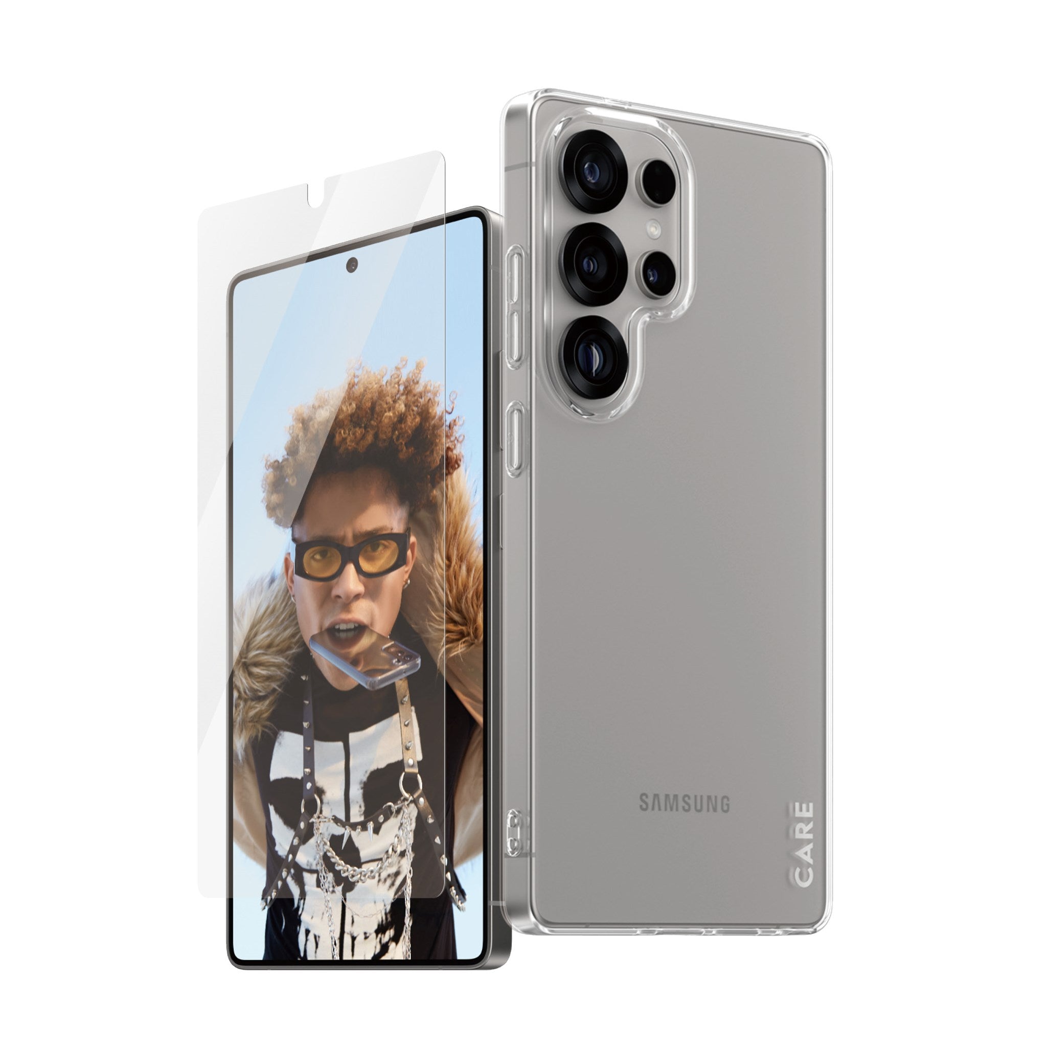 CARE by PanzerGlass® 2-in-1 Bundle Samsung Galaxy S25 Ultra