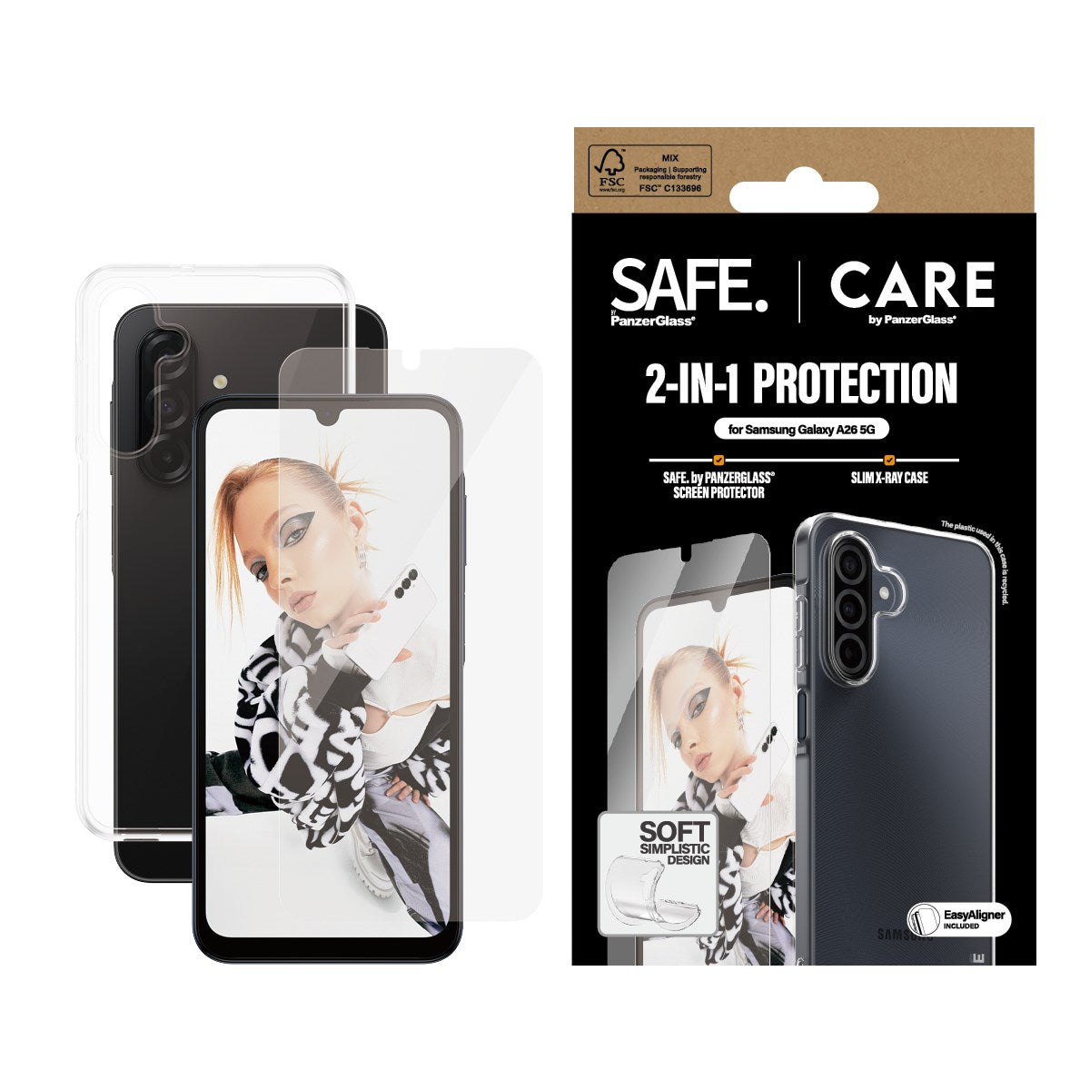 CARE by PanzerGlass® 2-in-1 Bundle Samsung Galaxy A26 5G