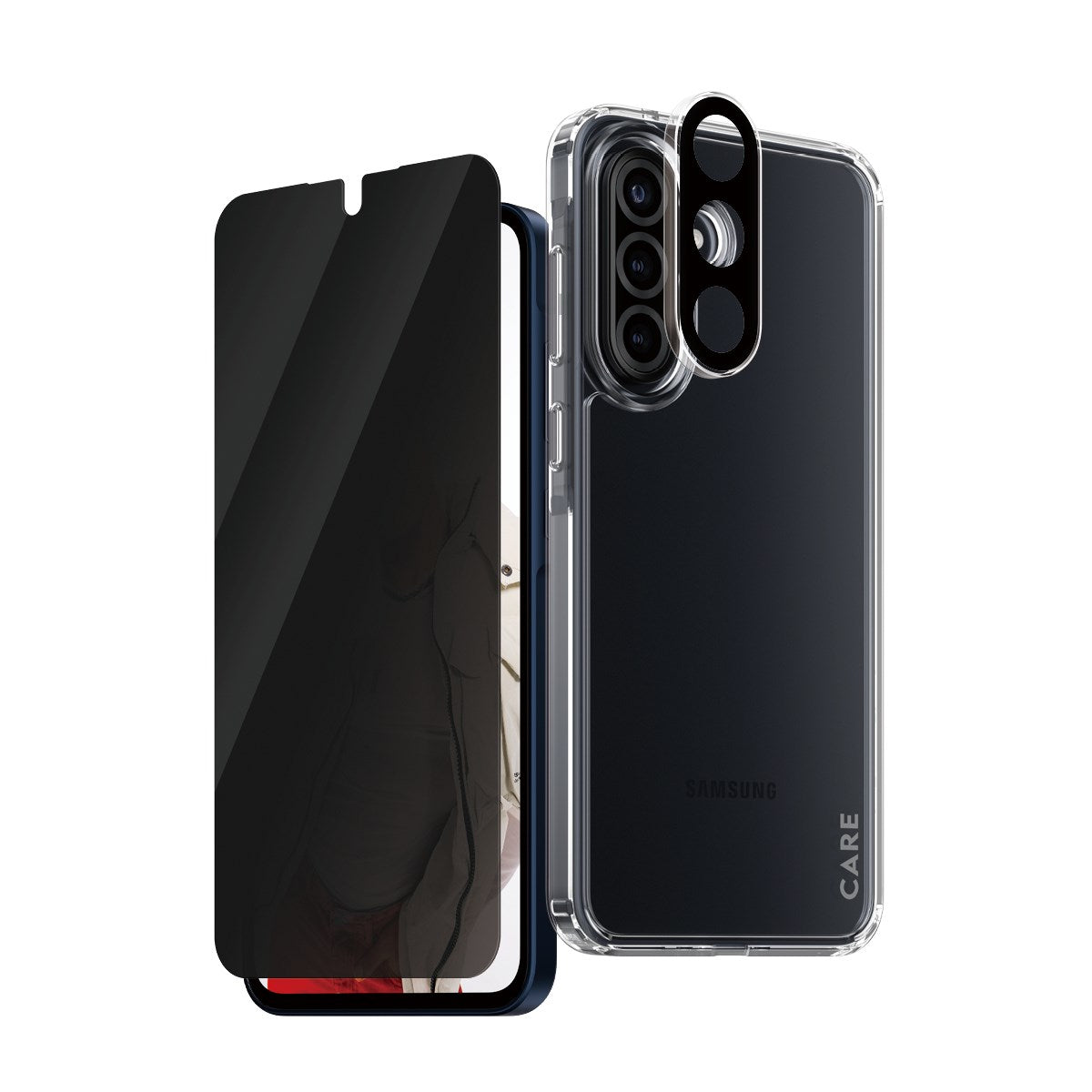PanzerGlass® | CARE by PanzerGlass® Urban Combat 3-in-1 Privacy Bundle Samsung Galaxy A36 5G