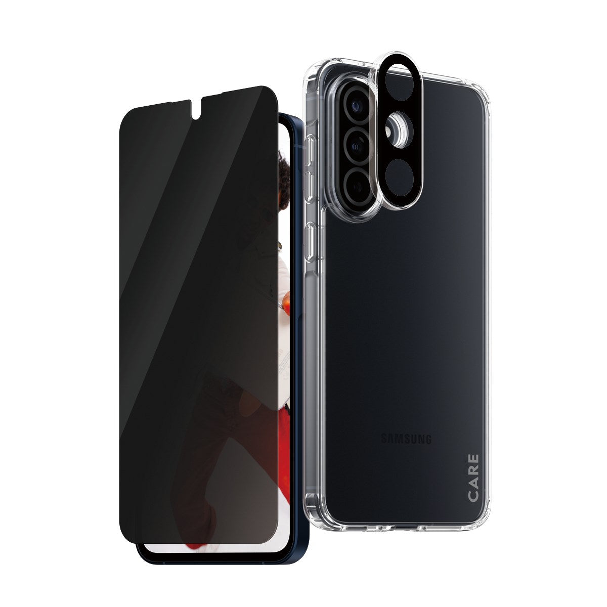 PanzerGlass® | CARE by PanzerGlass® Urban Combat 3-in-1 Privacy Bundle Samsung Galaxy A56 5G