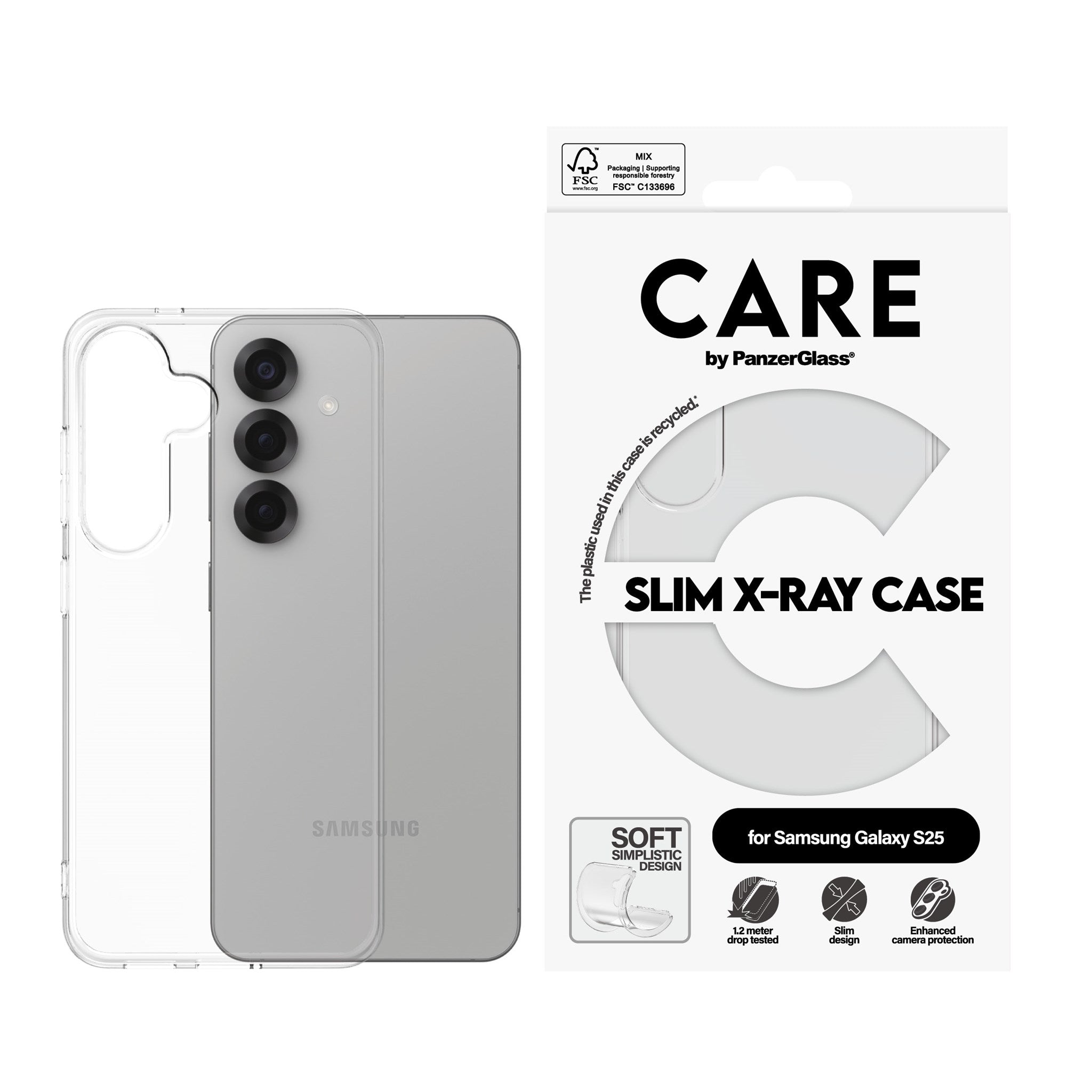 CARE by PanzerGlass® X-Ray Case Samsung Galaxy S25
