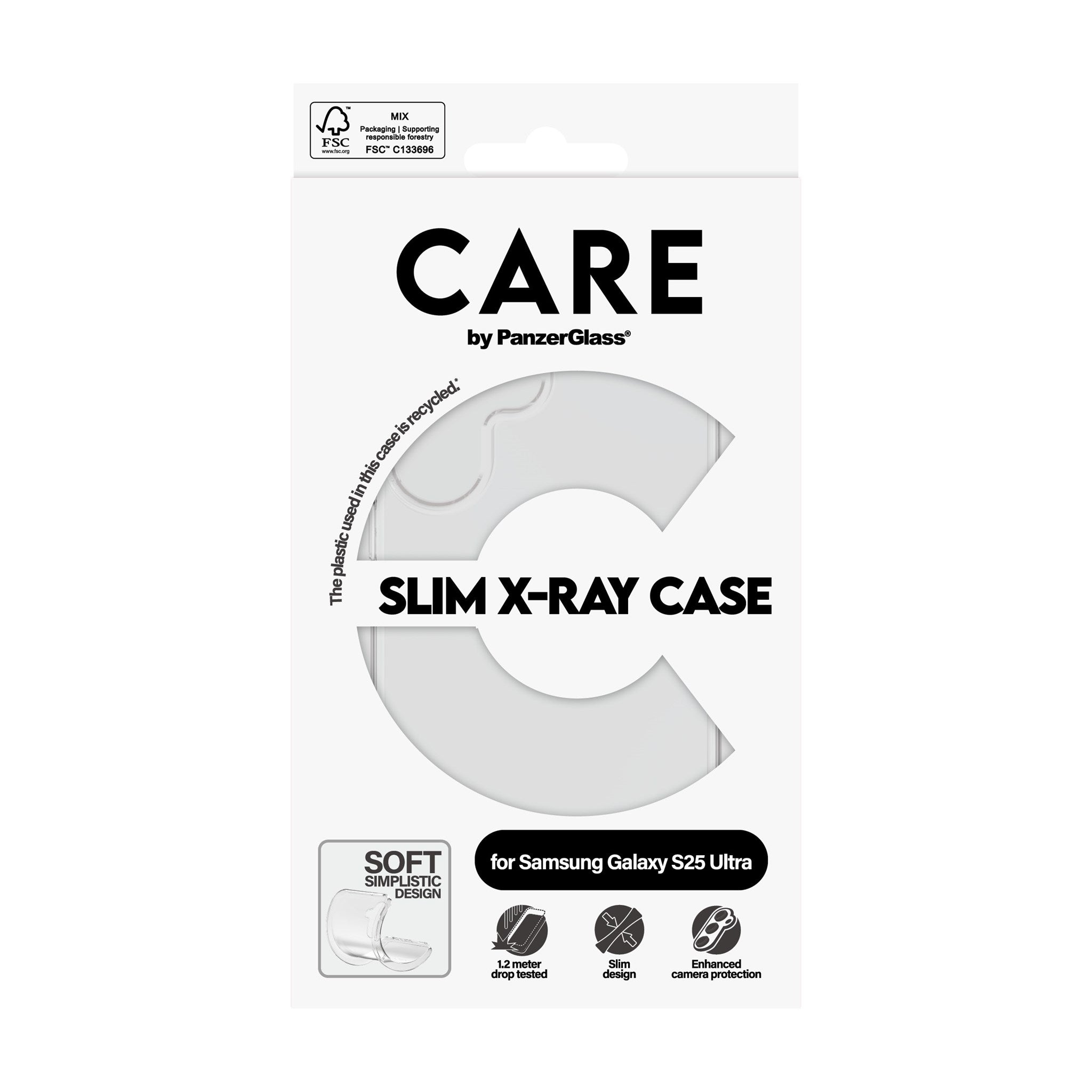 CARE by PanzerGlass® X-Ray Case Samsung Galaxy S25 Ultra