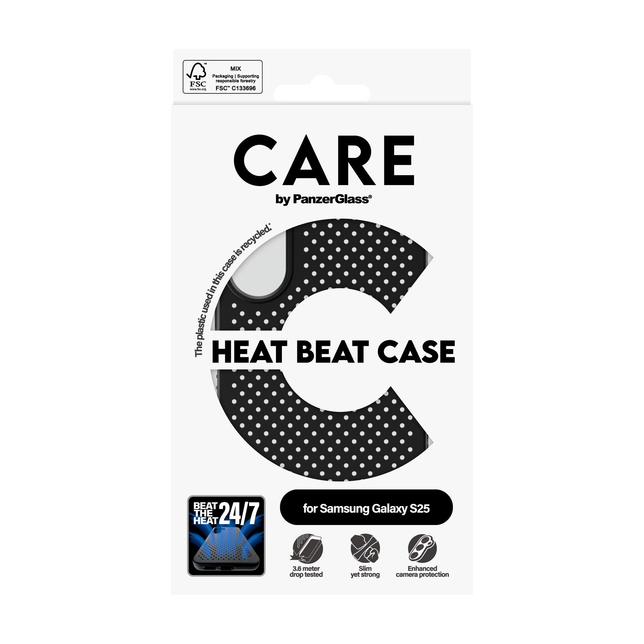 CARE by PanzerGlass® Case Heat Beat Samsung Galaxy S25
