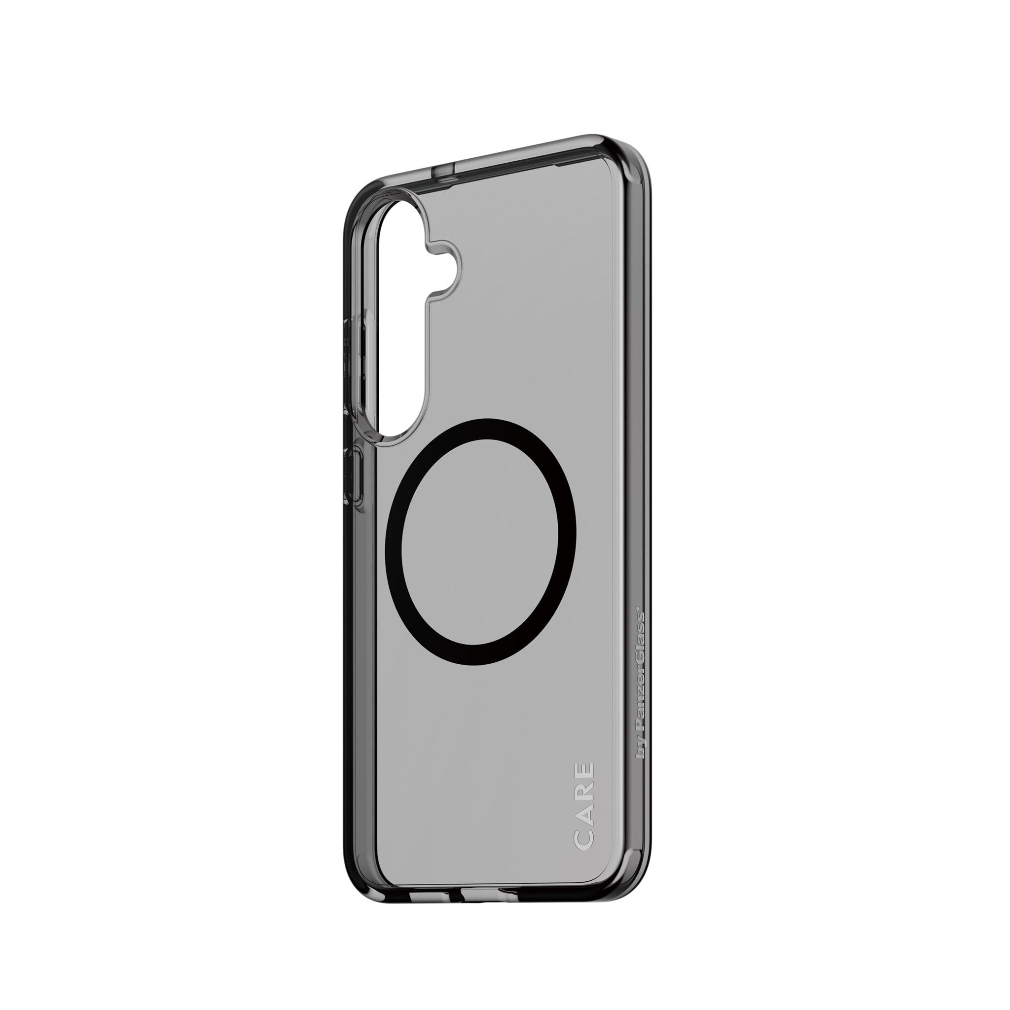 CARE by PanzerGlass® Urban Combat Case Smokey w. Black Qi Compatible Samsung Galaxy S25+