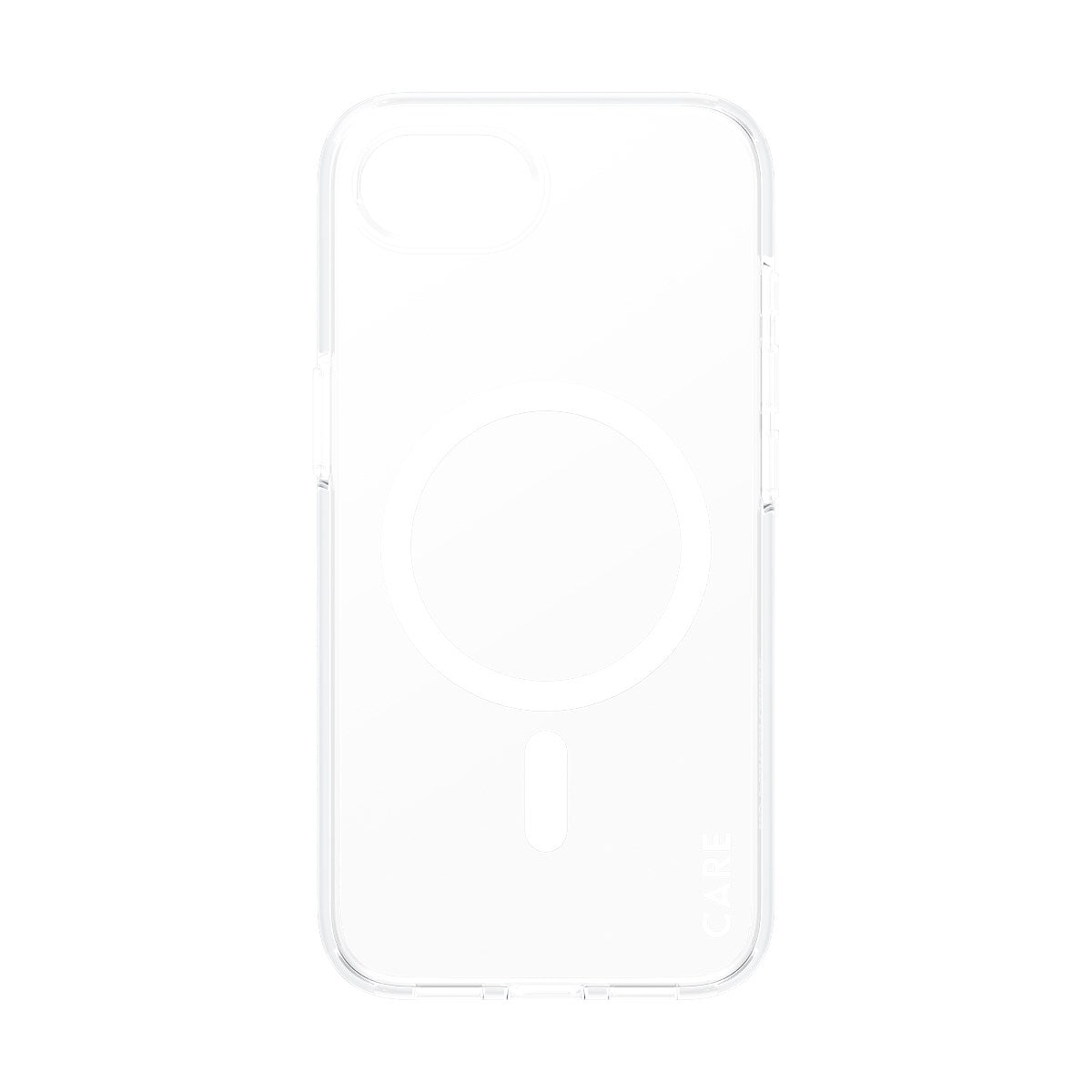 CARE by PanzerGlass® Urban Combat Case Transparent w. White Qi Compatible iPhone 16e