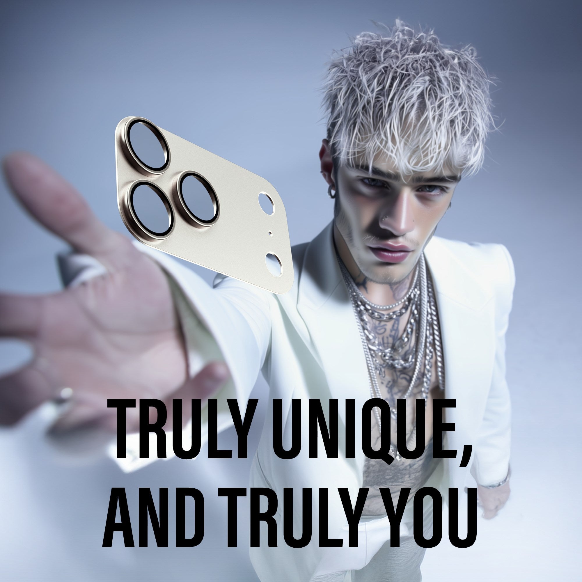 PanzerGlass® Fender Camera Protector Deep Blue iPhone 17 Pro Max