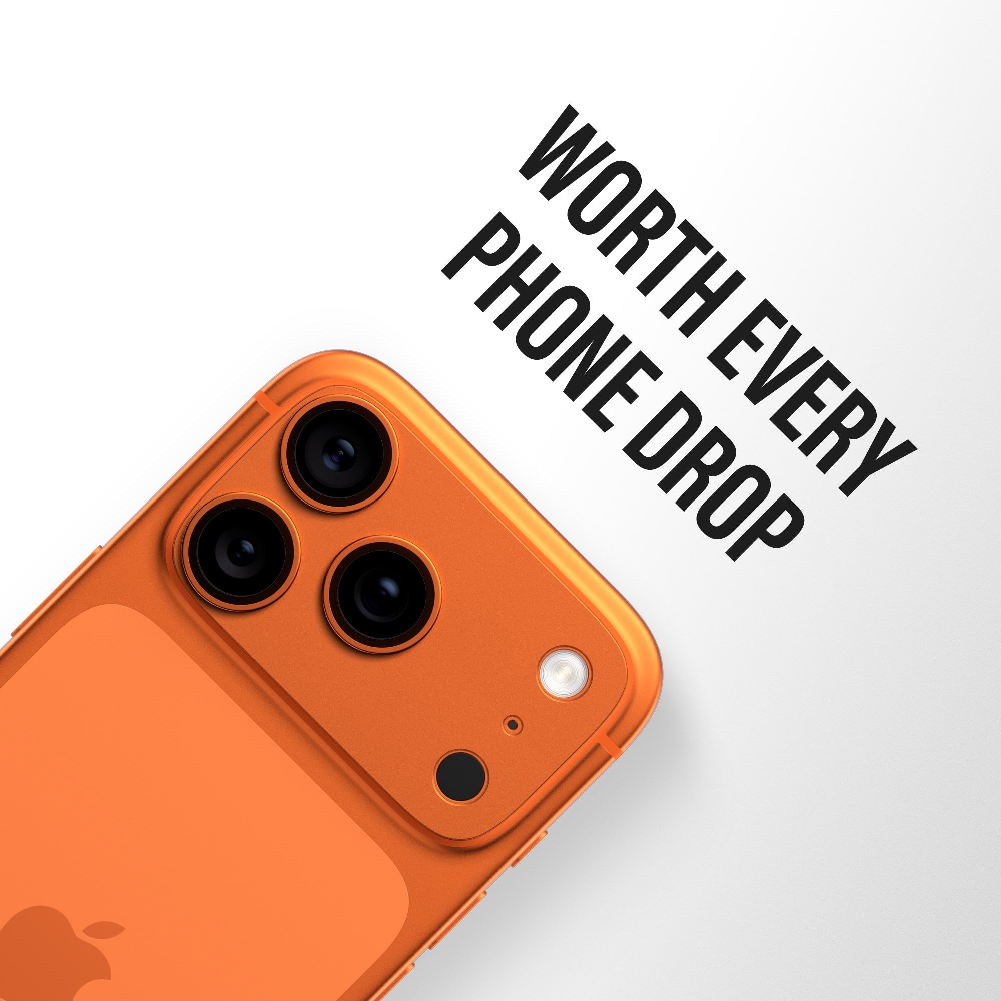 PanzerGlass® Fender Camera Protector Cosmic Orange iPhone 17 Pro Max