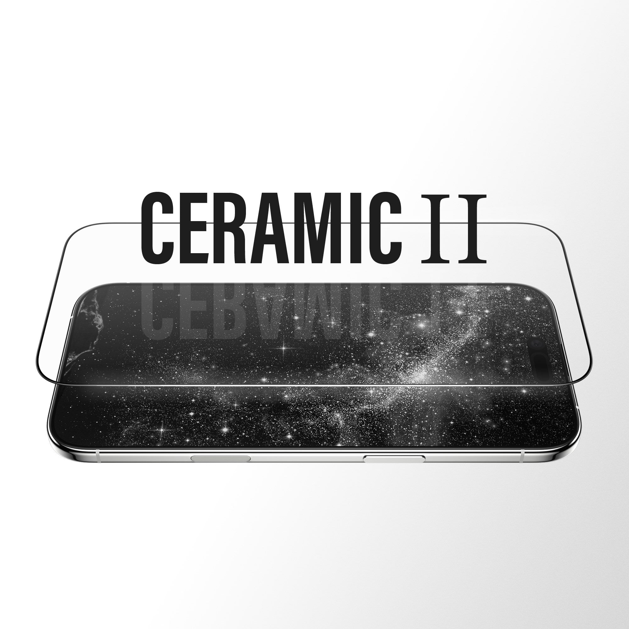 PanzerGlass® Ceramic II Screen Protector iPhone Air | Ultra-Wide Fit w. EasyAligner