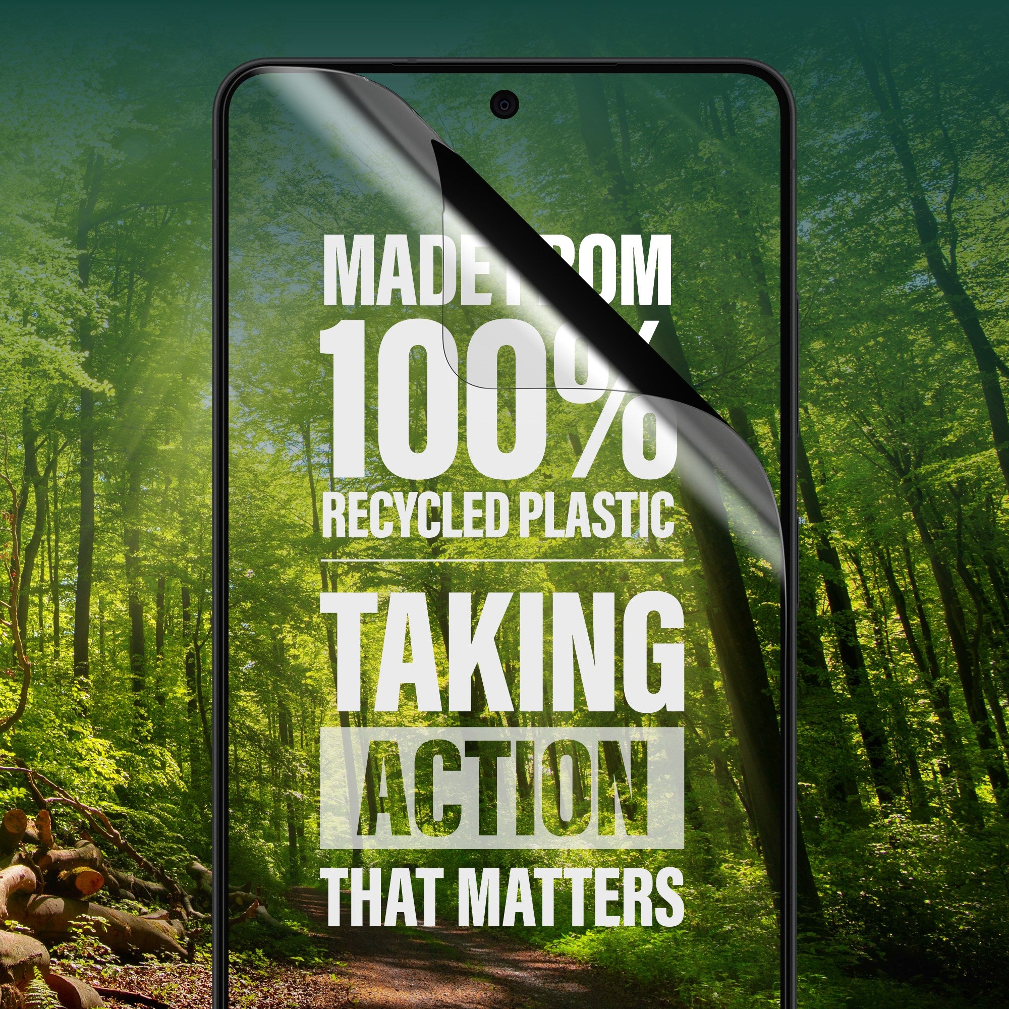 PanzerGlass® ECO MATRIX 4-Way Privacy Screen Protector Samsung Galaxy S26+ | Ultra-Wide Fit