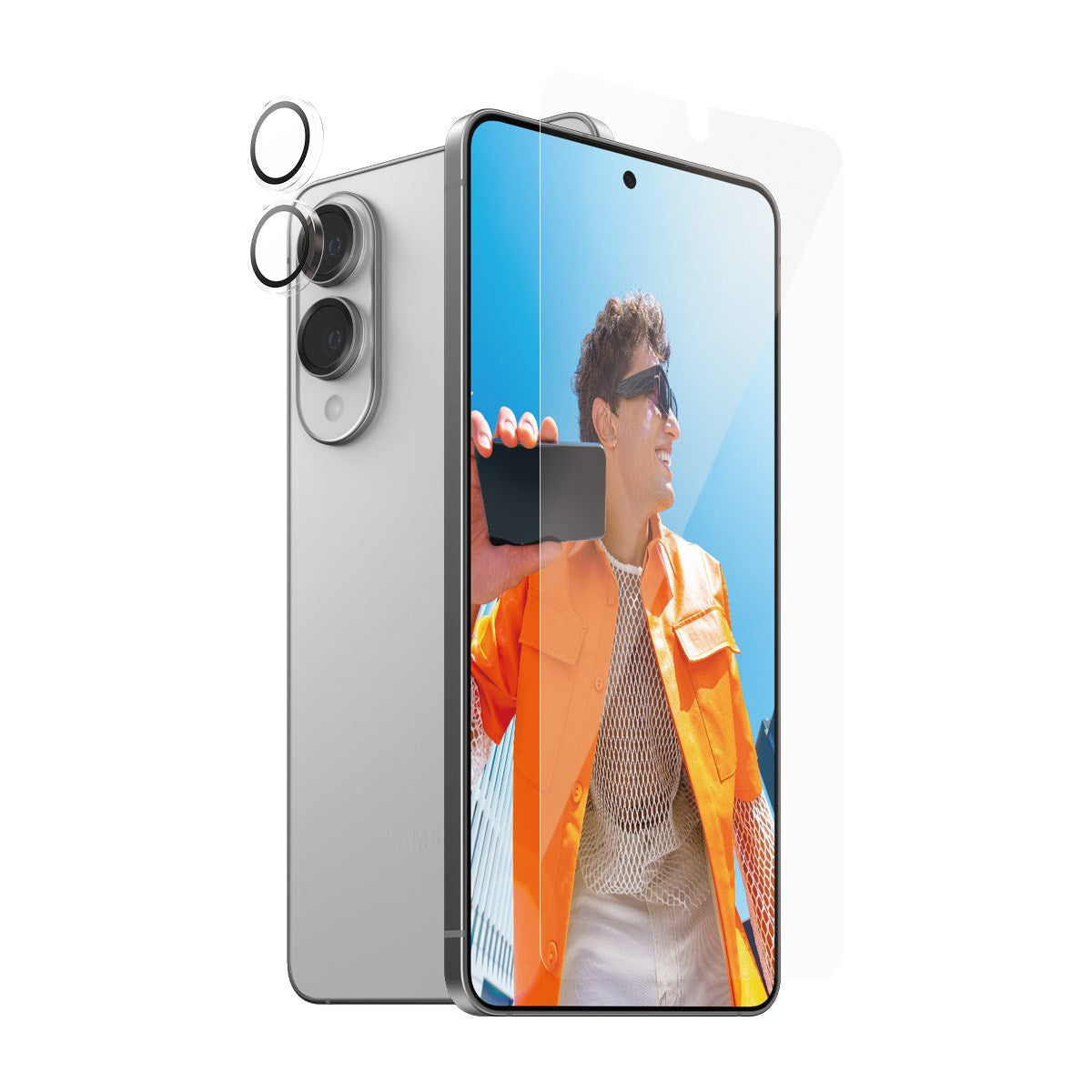 PanzerGlass® 2-in-1 Bundle Samsung S25 Edge