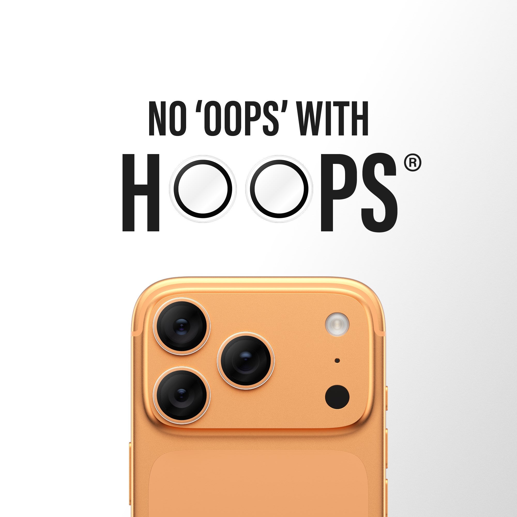 PanzerGlass® Hoops® Camera Lens Protector Transparent iPhone 17 Pro | iPhone 17 Pro Max | iPhone 16 Pro | 16 Pro Max