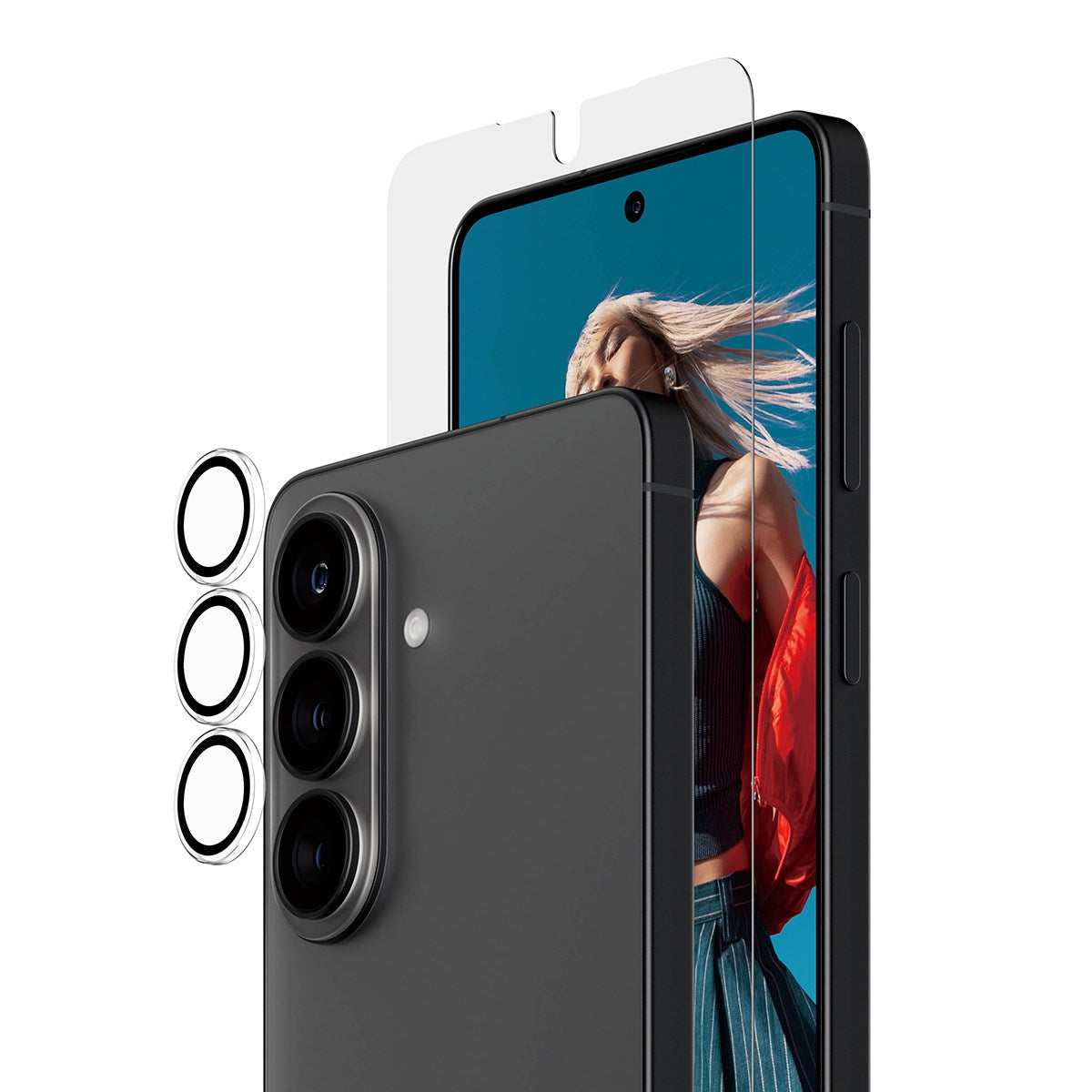 PanzerGlass® Hoops® 2-in-1 Bundle Samsung Galaxy S26 | Ultra-Wide Fit