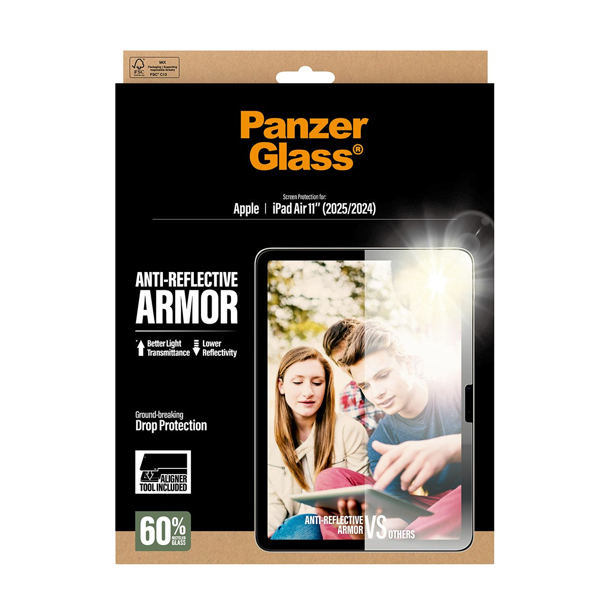 PanzerGlass® Anti-Reflective Armor Screen Protector iPad Air 11