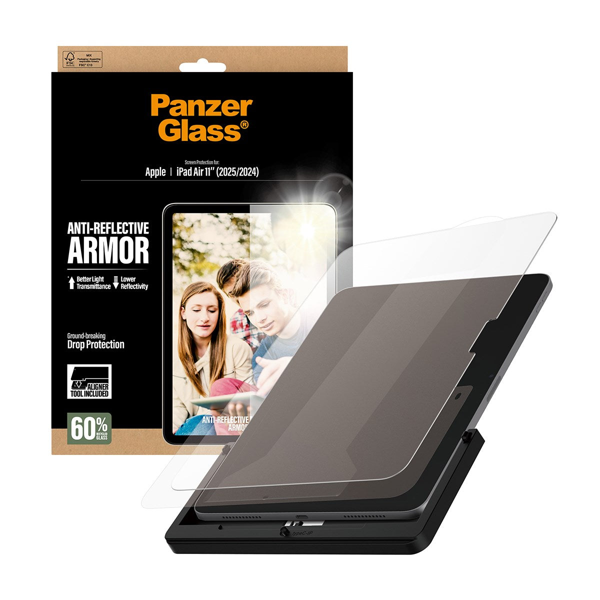 PanzerGlass® Anti-Reflective Armor Screen Protector iPad Air 11
