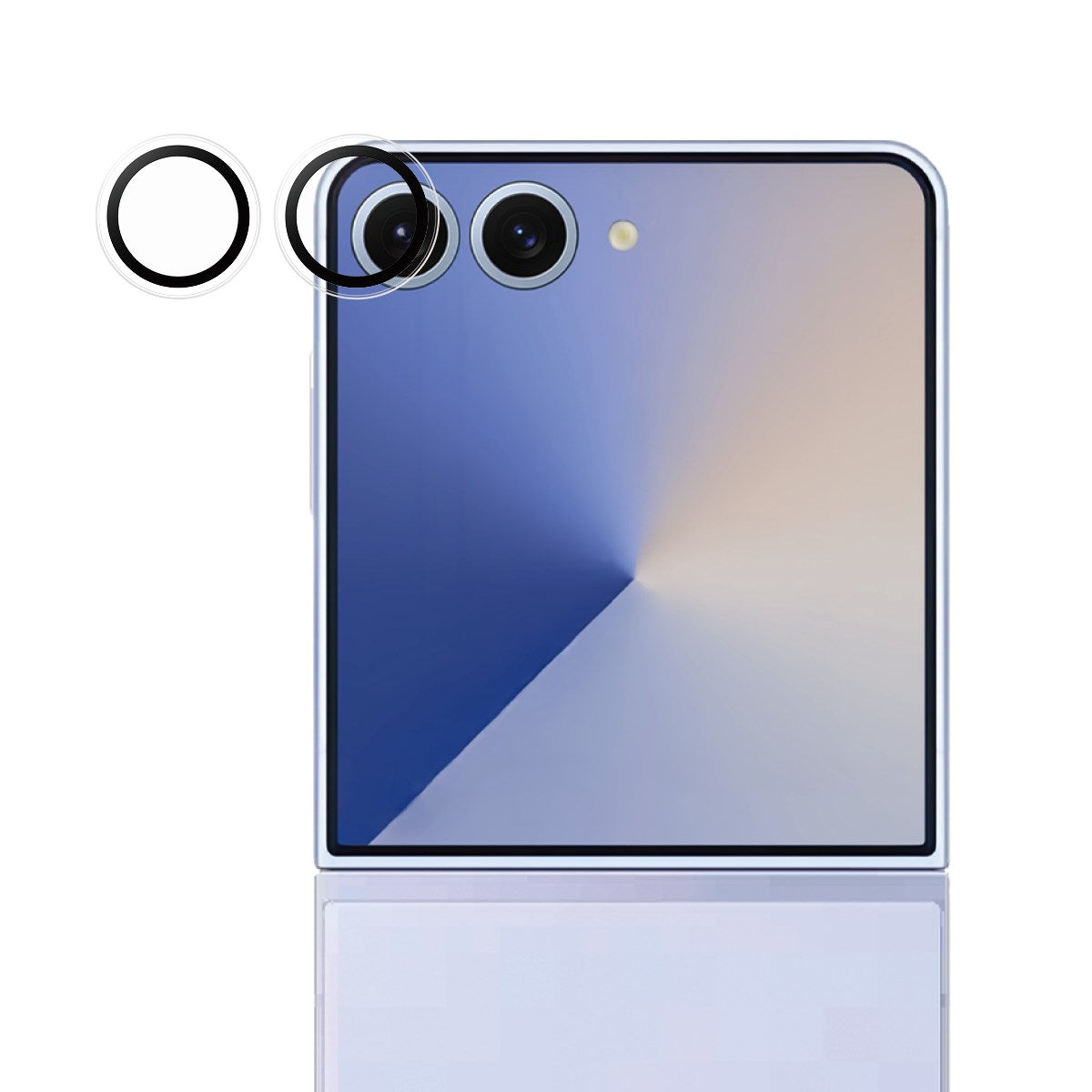 PanzerGlass® Hoops® Camera Lens Protector Transparent Samsung Galaxy Z Flip7