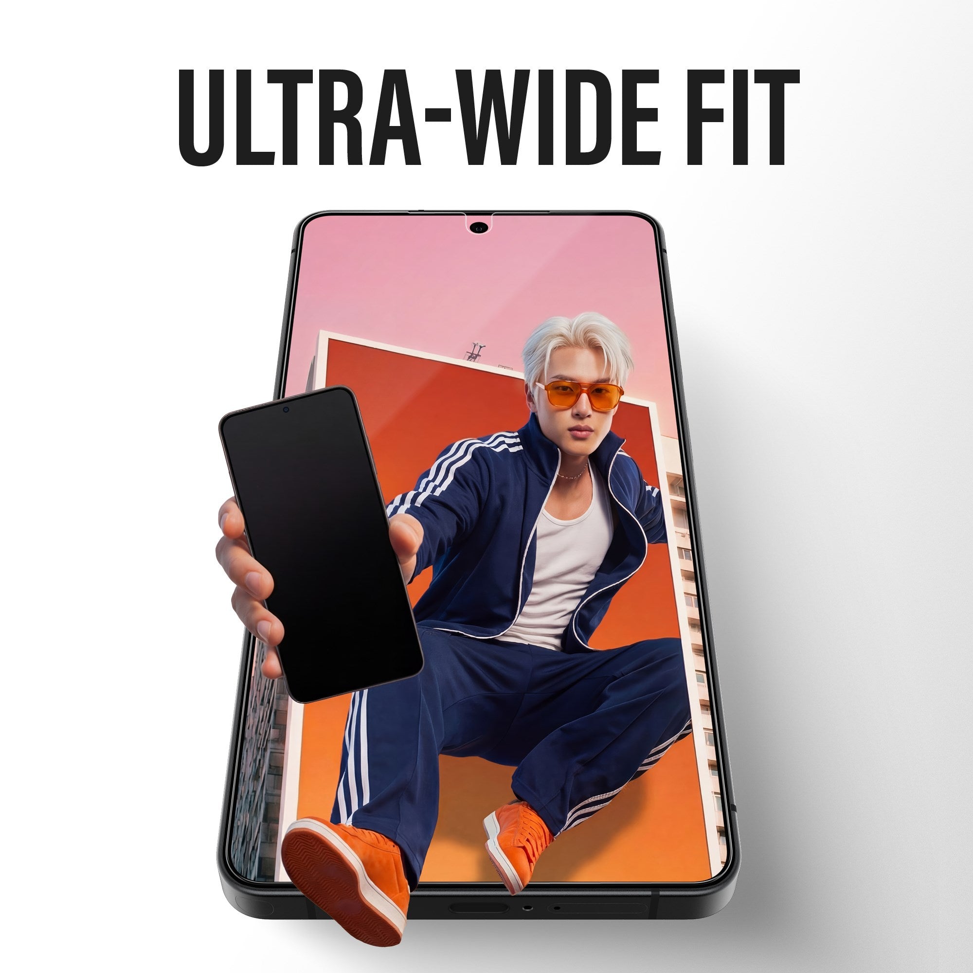 PanzerGlass® 2-Way Privacy Screen Protector Samsung Galaxy S26 | Ultra-Wide Fit w. FASTFIT IN-A-BOX