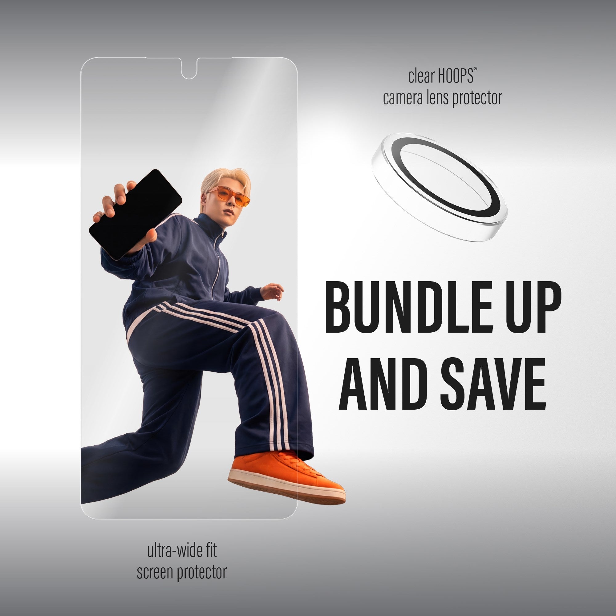 PanzerGlass® Hoops® 2-in-1 Bundle Samsung Galaxy S26 Ultra | Ultra-Wide Fit