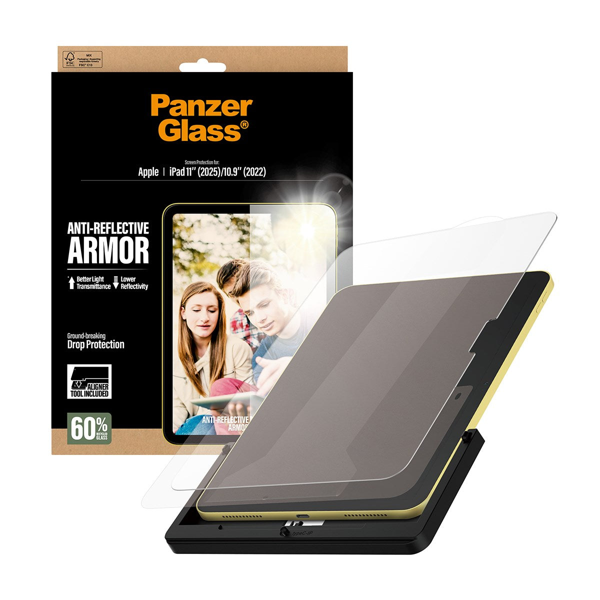 PanzerGlass® Anti-Reflective Armor Screen Protector iPad 11