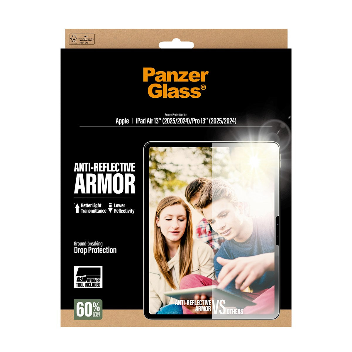 PanzerGlass® Anti-Reflective Armor Screen Protector iPad Air 13