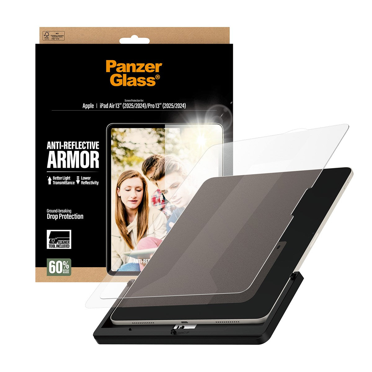 PanzerGlass® Anti-Reflective Armor Screen Protector iPad Air 13