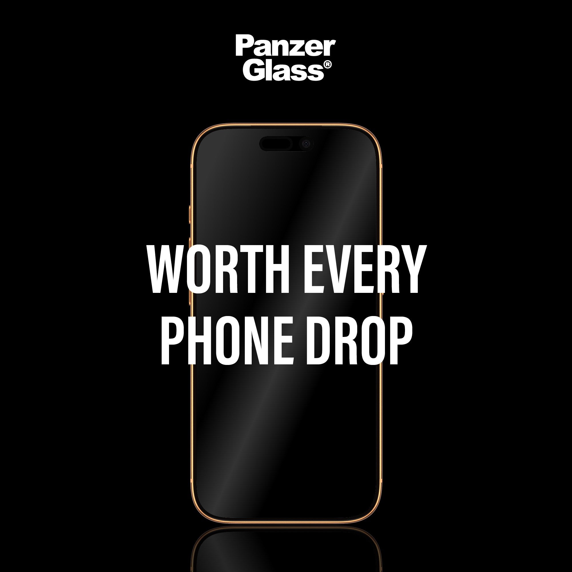 PanzerGlass® 2-Way Privacy Screen Protector iPhone 17 Pro Max | Ultra-Wide Fit w. EasyAligner