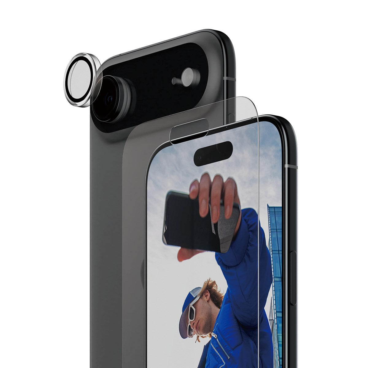 PanzerGlass® 2-in-1 Classic Bundle iPhone Air w. FASTFIT IN-A-BOX