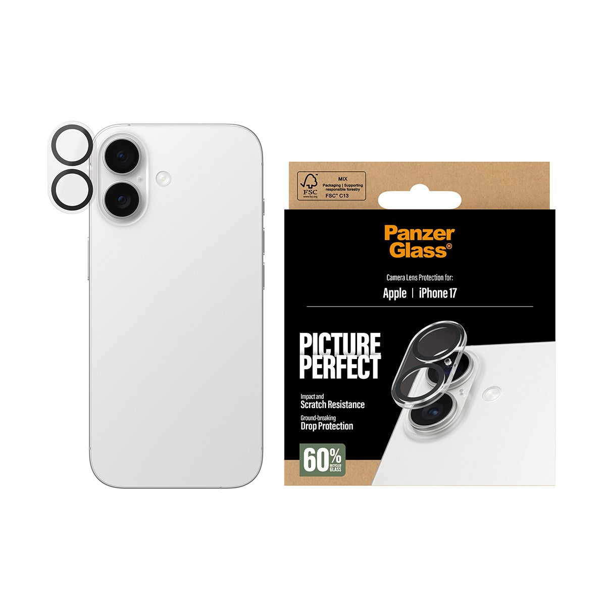 PanzerGlass® PicturePerfect Camera Lens Protector iPhone 17