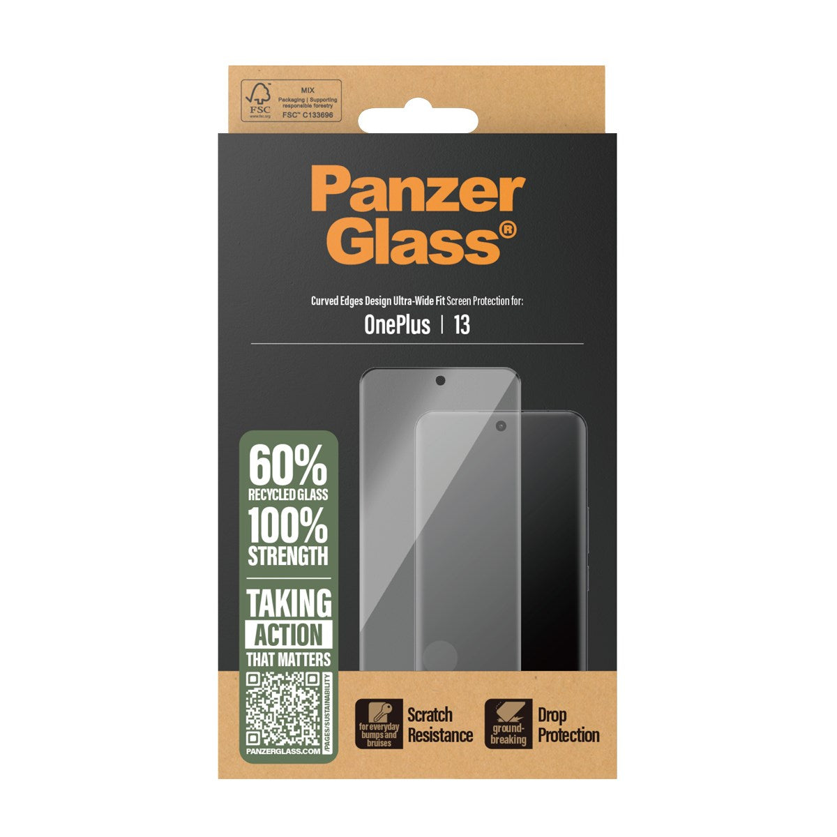 PanzerGlass® Screen Protector OnePlus 13 | Ultra-Wide Fit